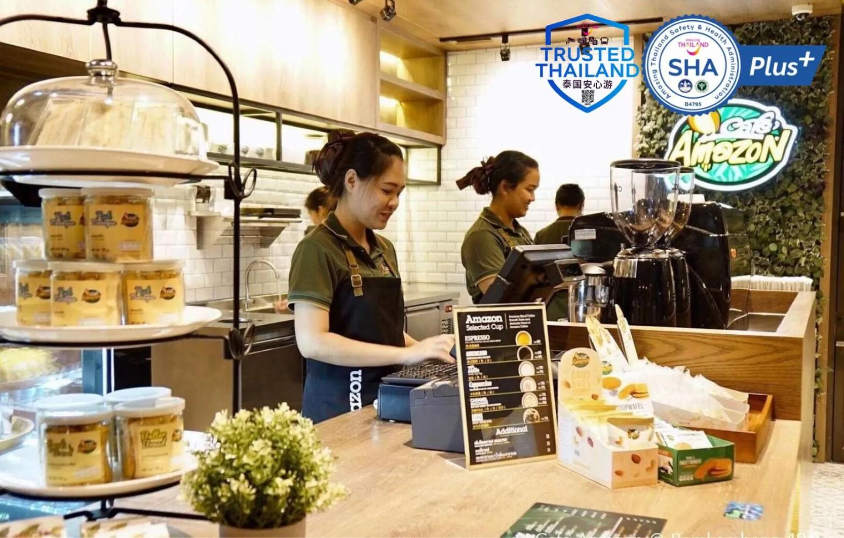 Food and drinks in B Stay Hotel