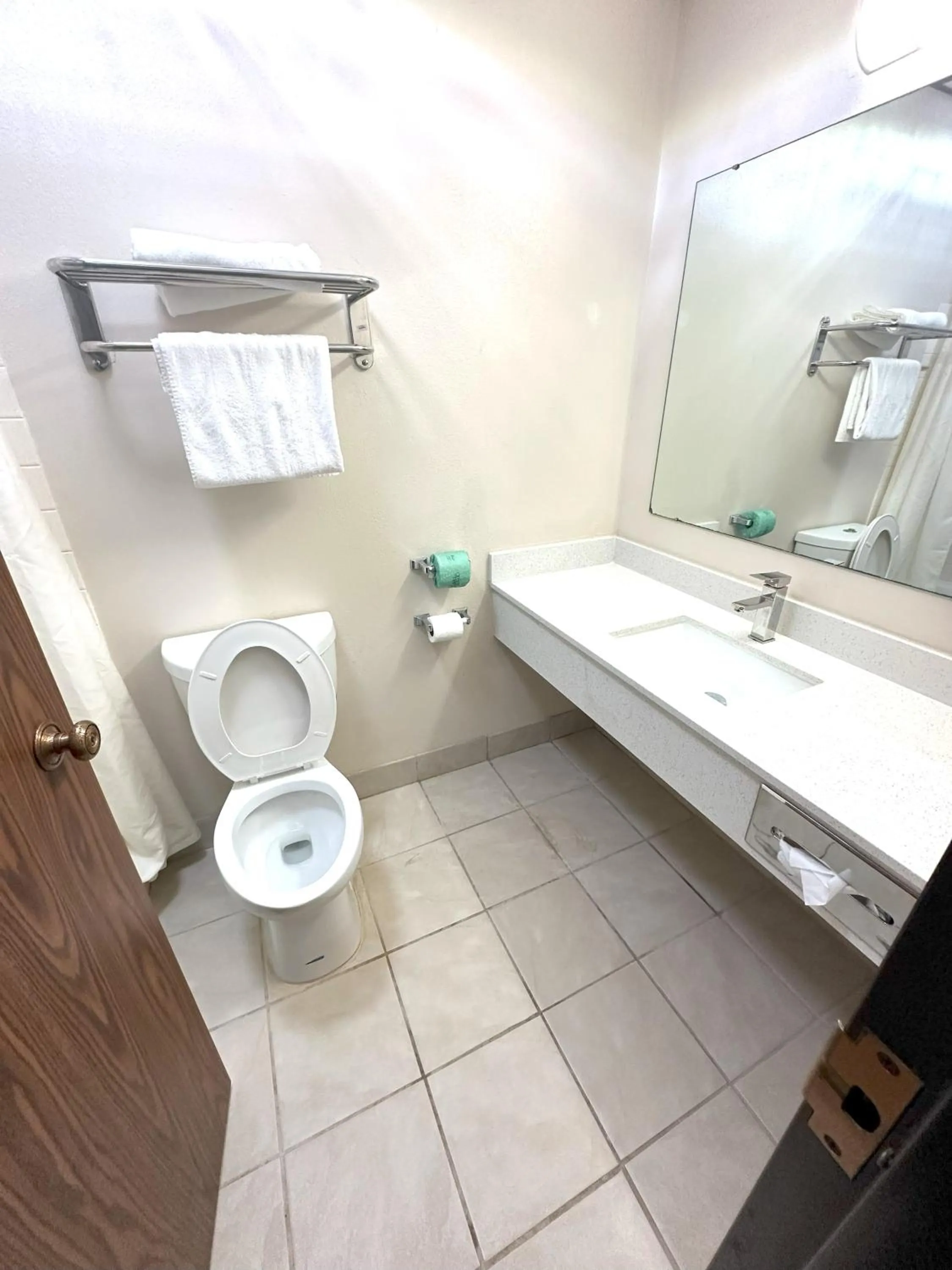 Toilet in Quality Inn & Suites Salina West