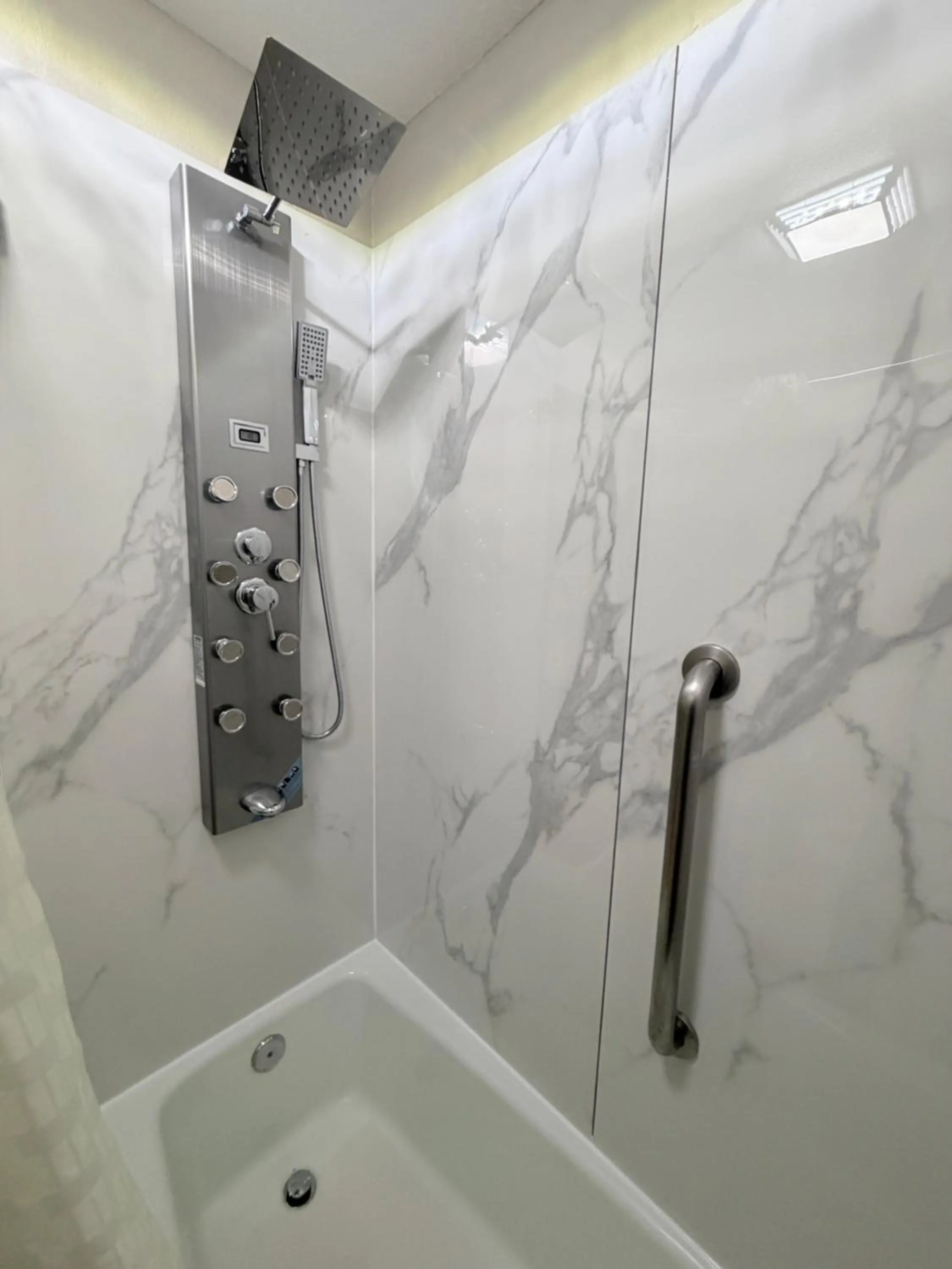 Bathroom in Wyndham Garden Salina Conference Center
