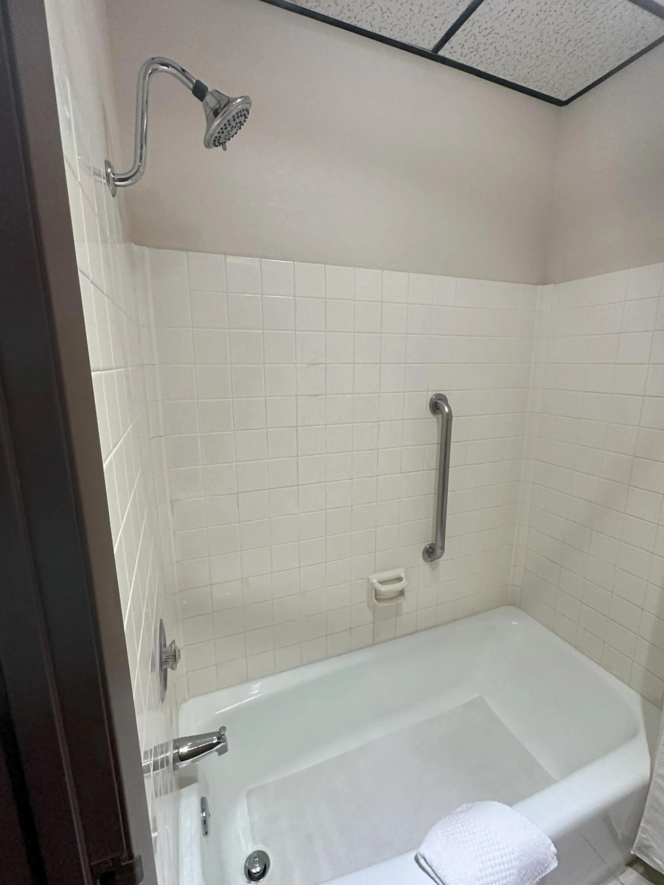 Shower in Quality Inn & Suites Salina West