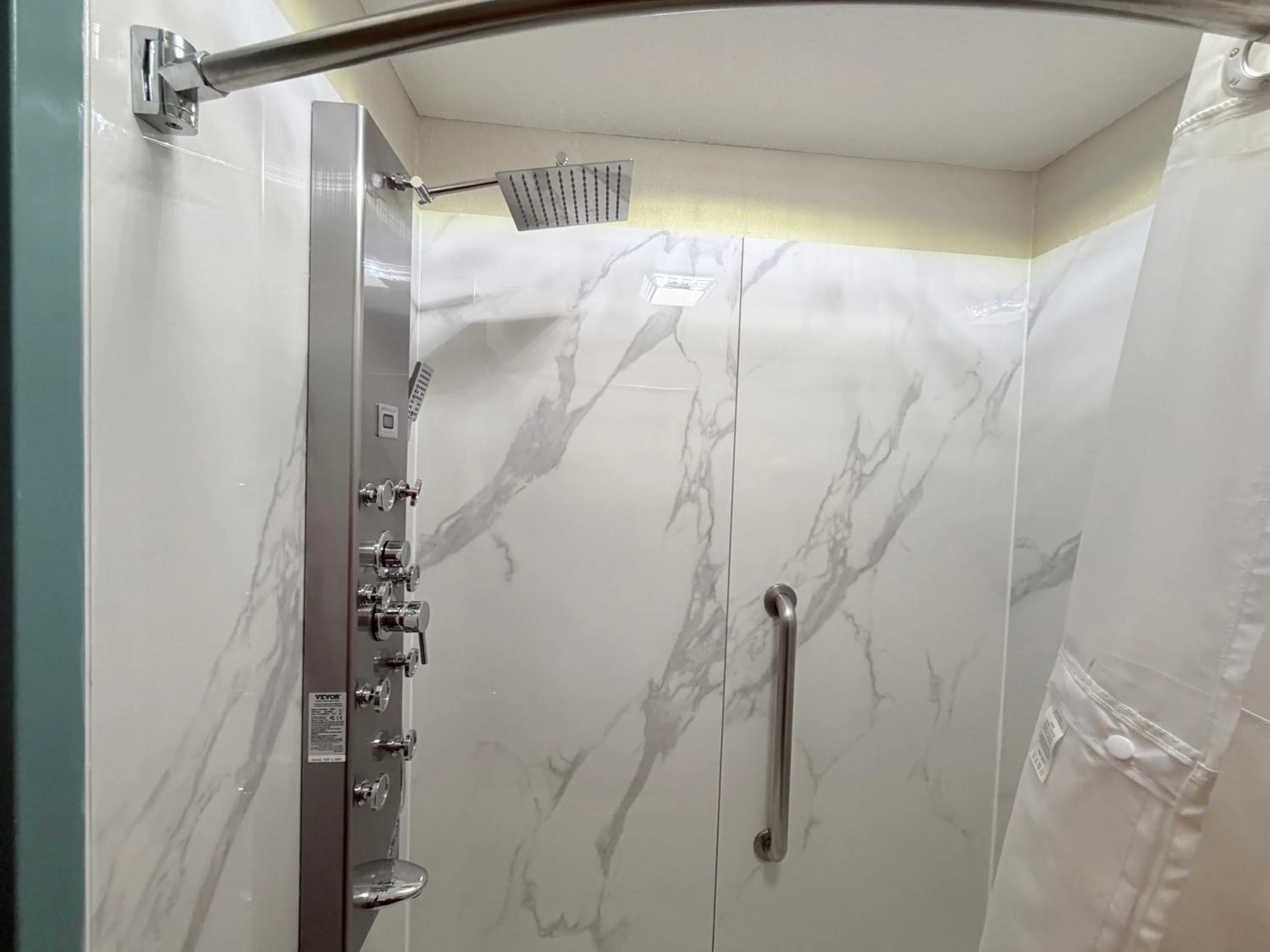 Shower in Wyndham Garden Salina Conference Center
