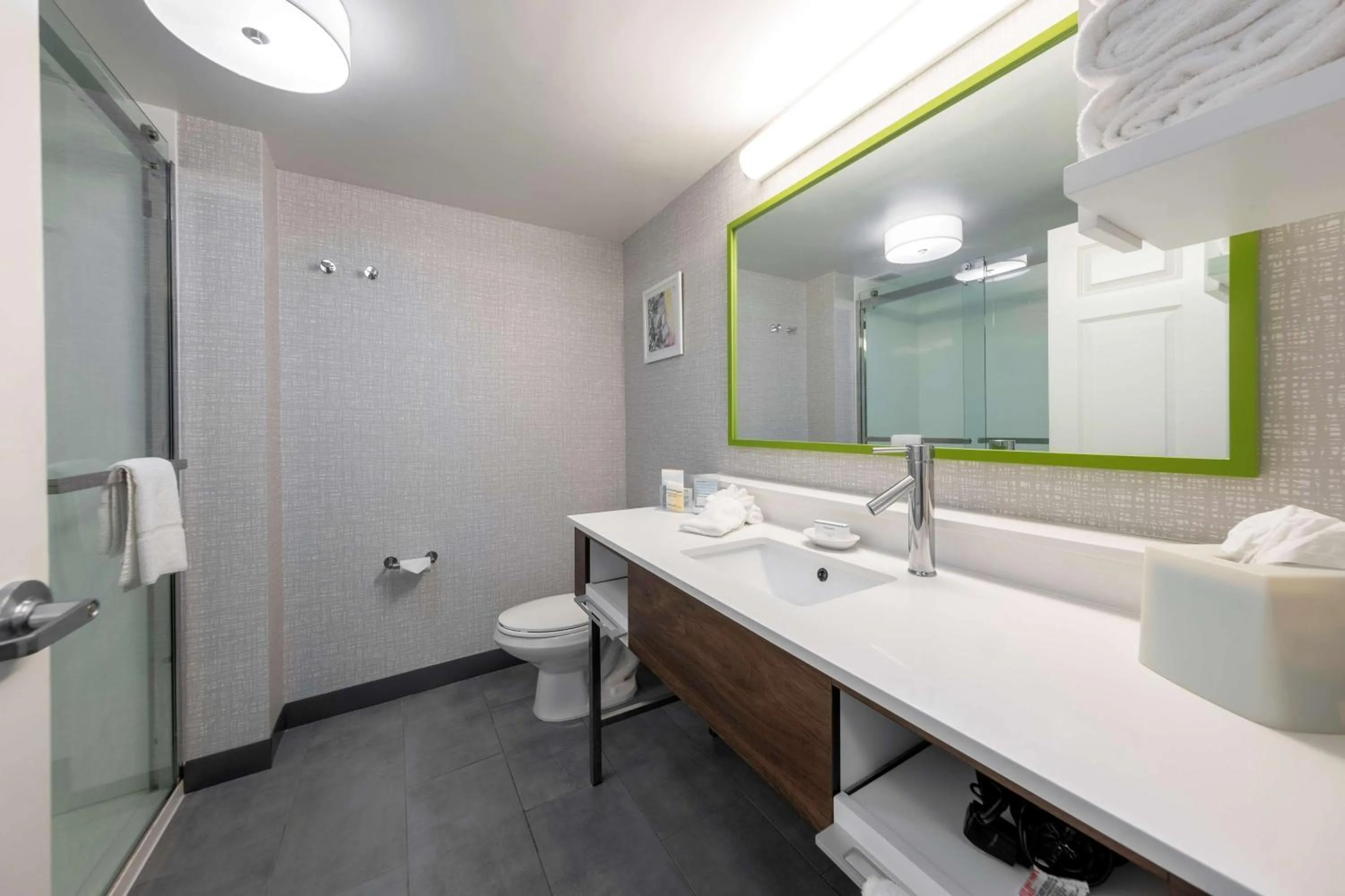 Bathroom in Hampton Inn Swedesboro Philadelphia