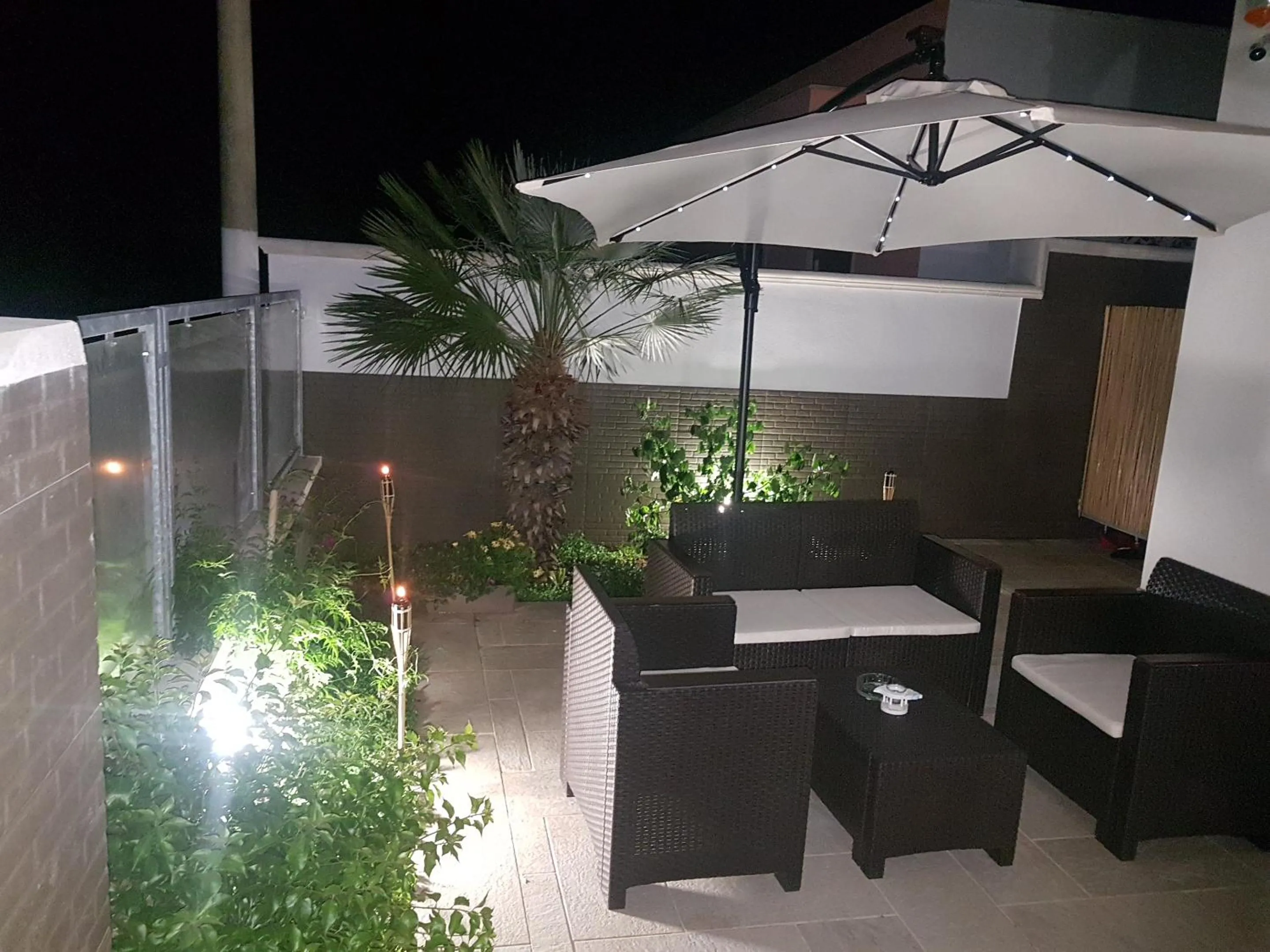 Patio in B&B villa brezza marina