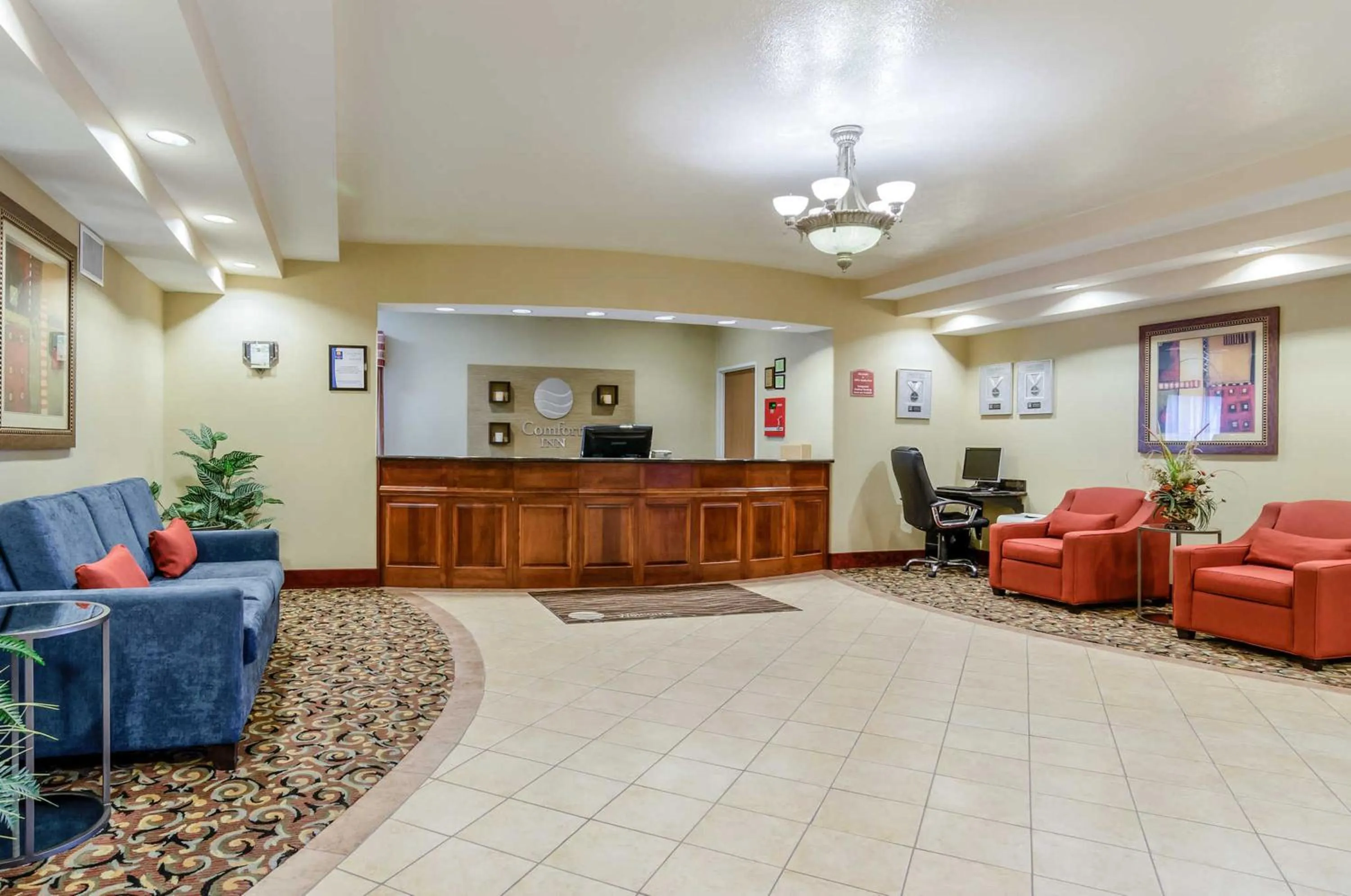 Lobby or reception in Super 8 by Wyndham Great Bend