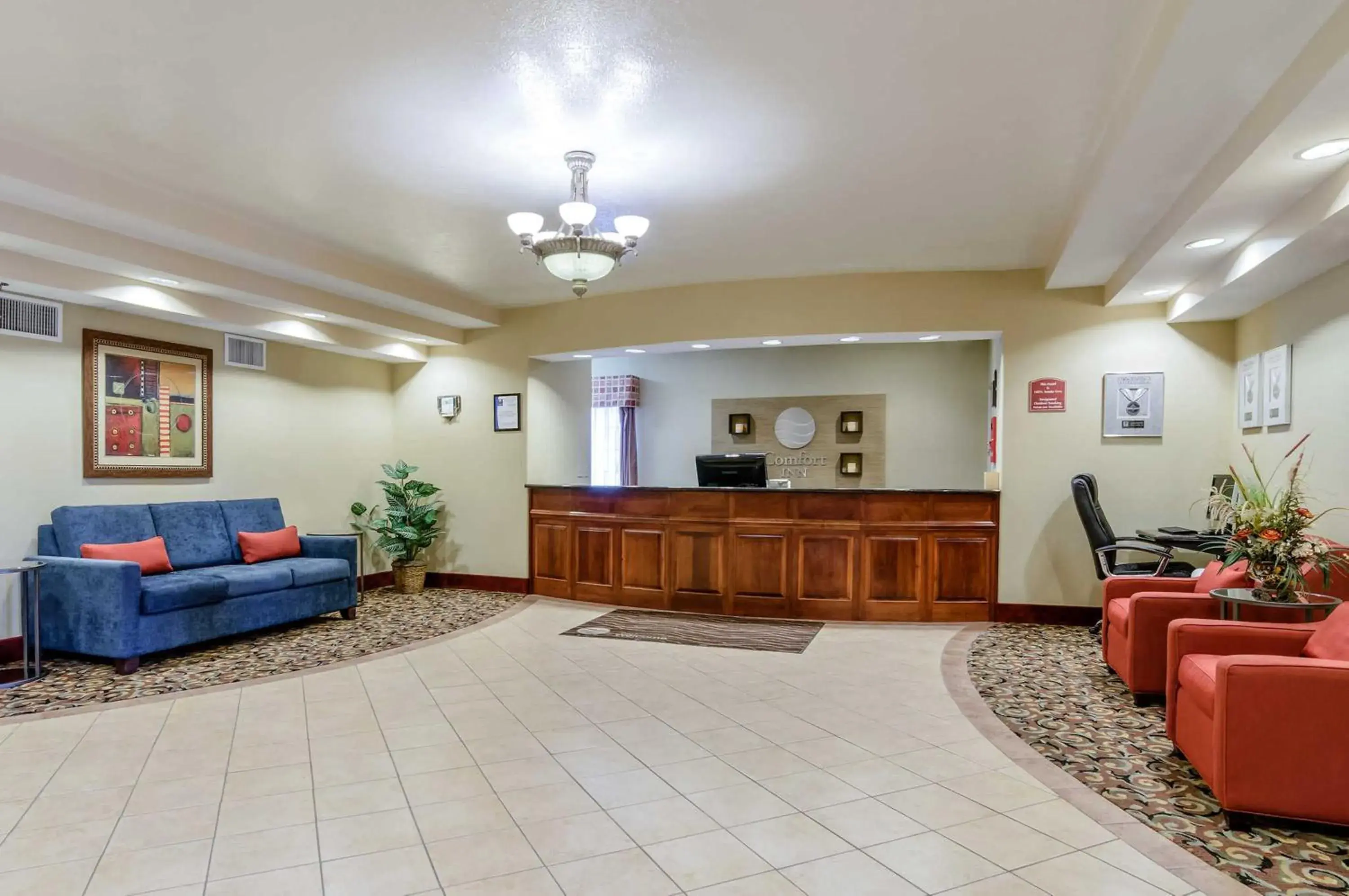 Lobby or reception in Super 8 by Wyndham Great Bend Lobby or reception in Super 8 by Wyndham Great Bend