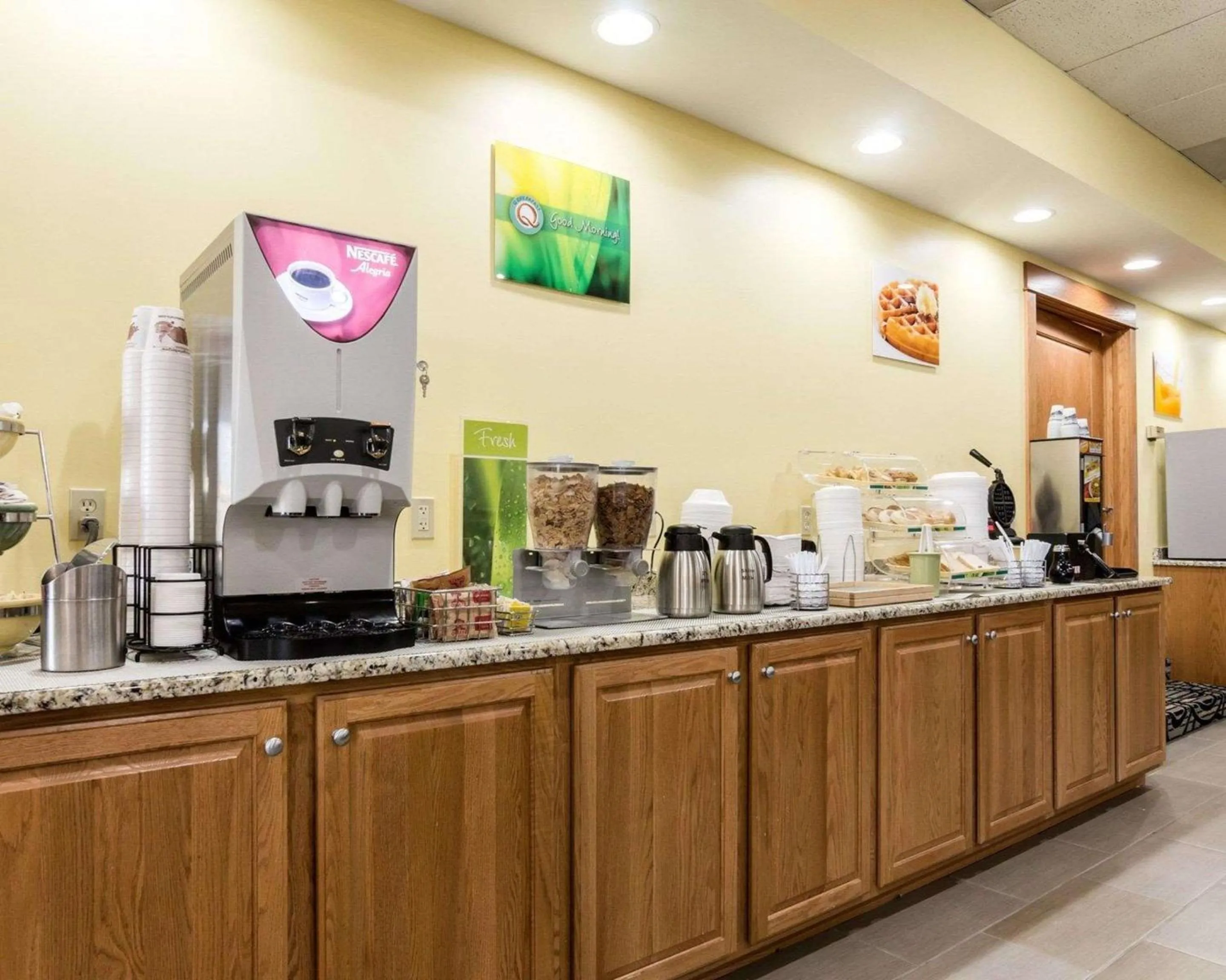 Breakfast in Quality Inn Liberal