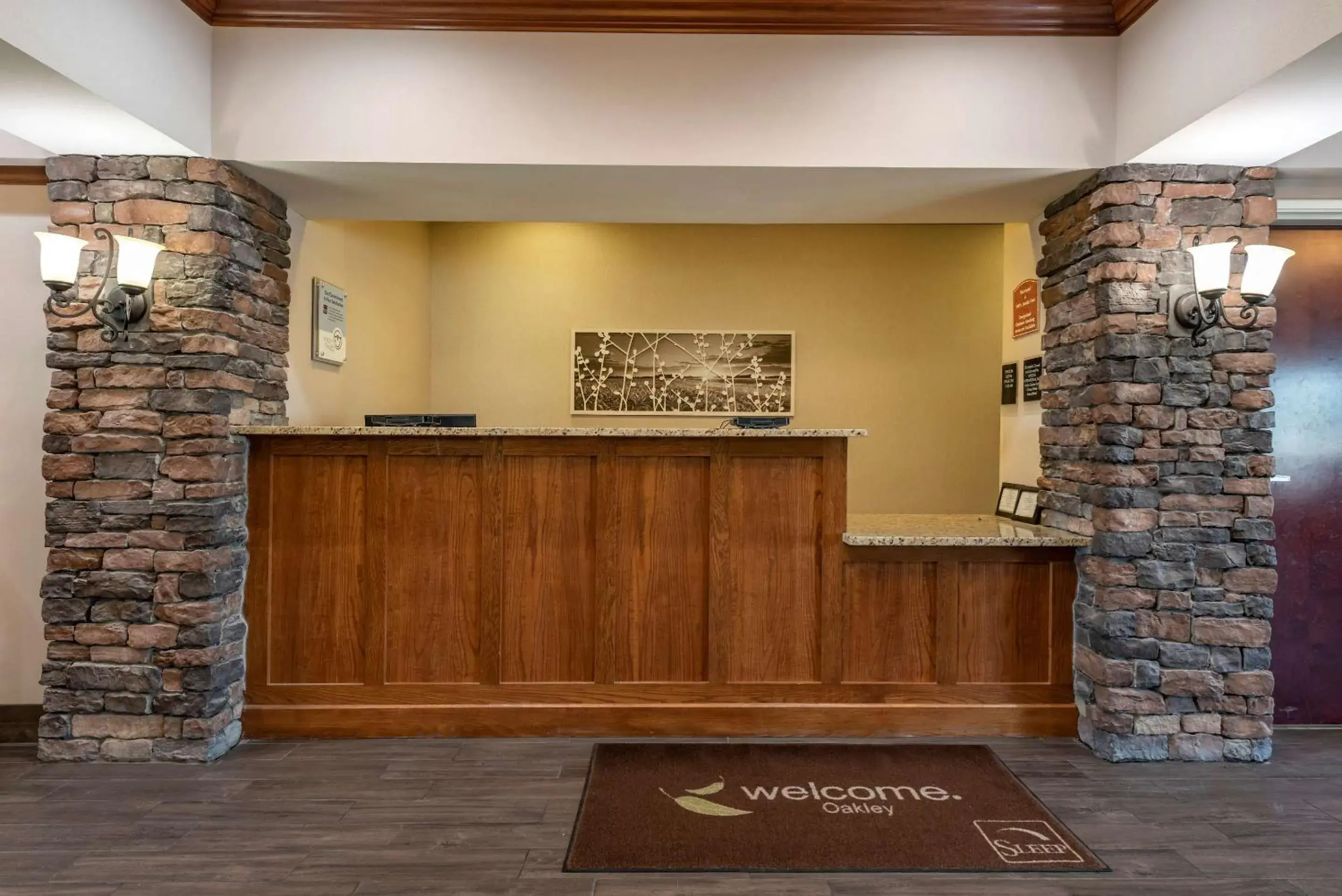 Lobby or reception in Sleep Inn & Suites Oakley I-70 Lobby or reception in Sleep Inn & Suites Oakley I-70