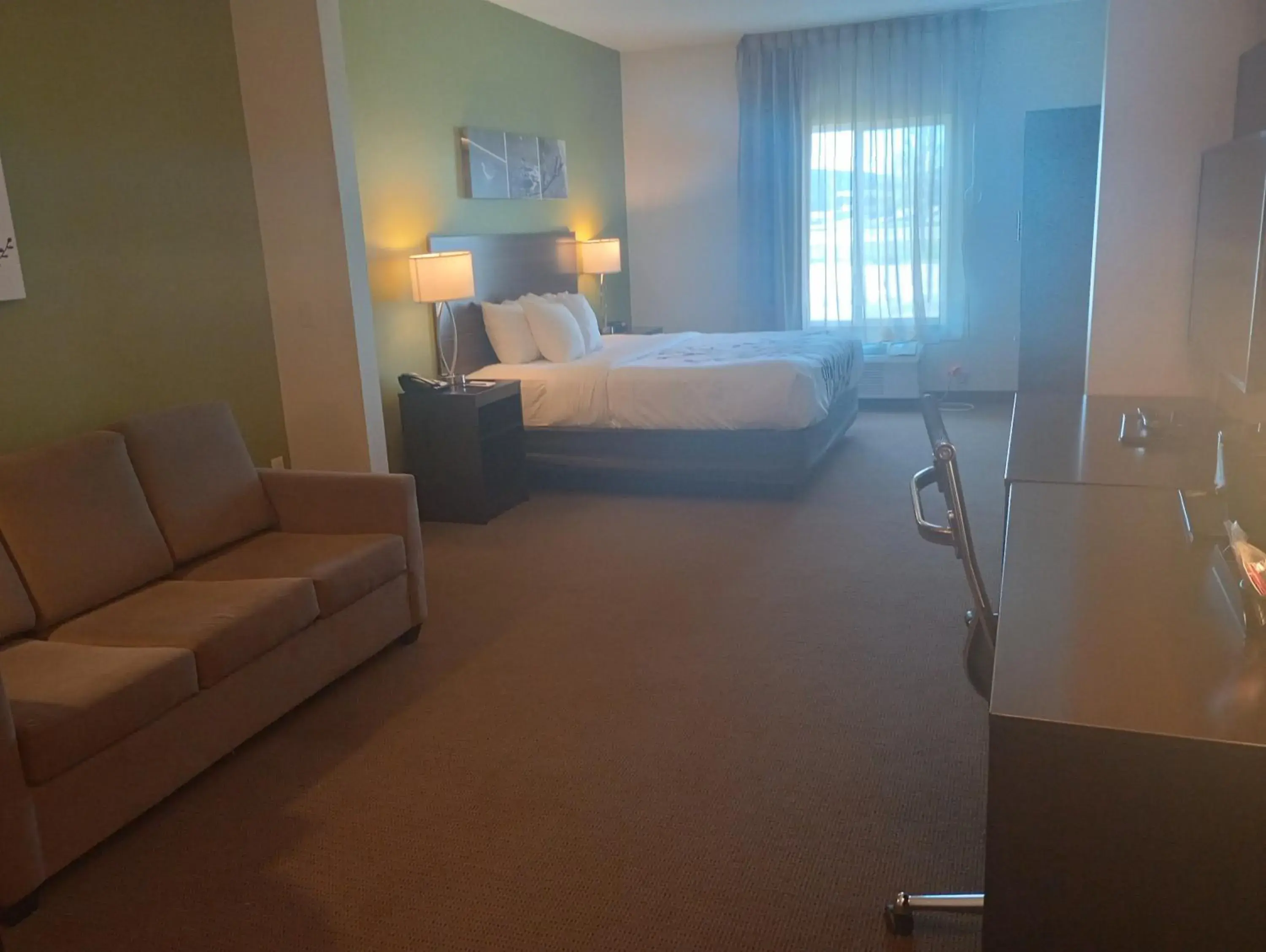 Bed in Sleep Inn & Suites Oakley I-70 Bed in Sleep Inn & Suites Oakley I-70