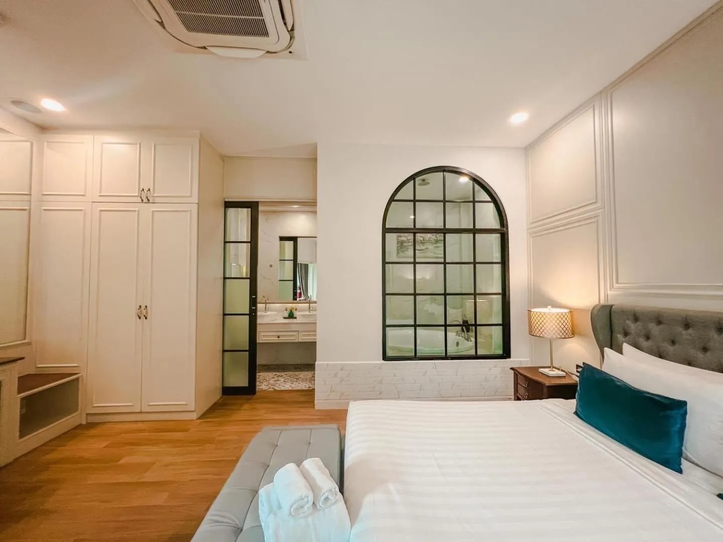 Bed in Villa Seville