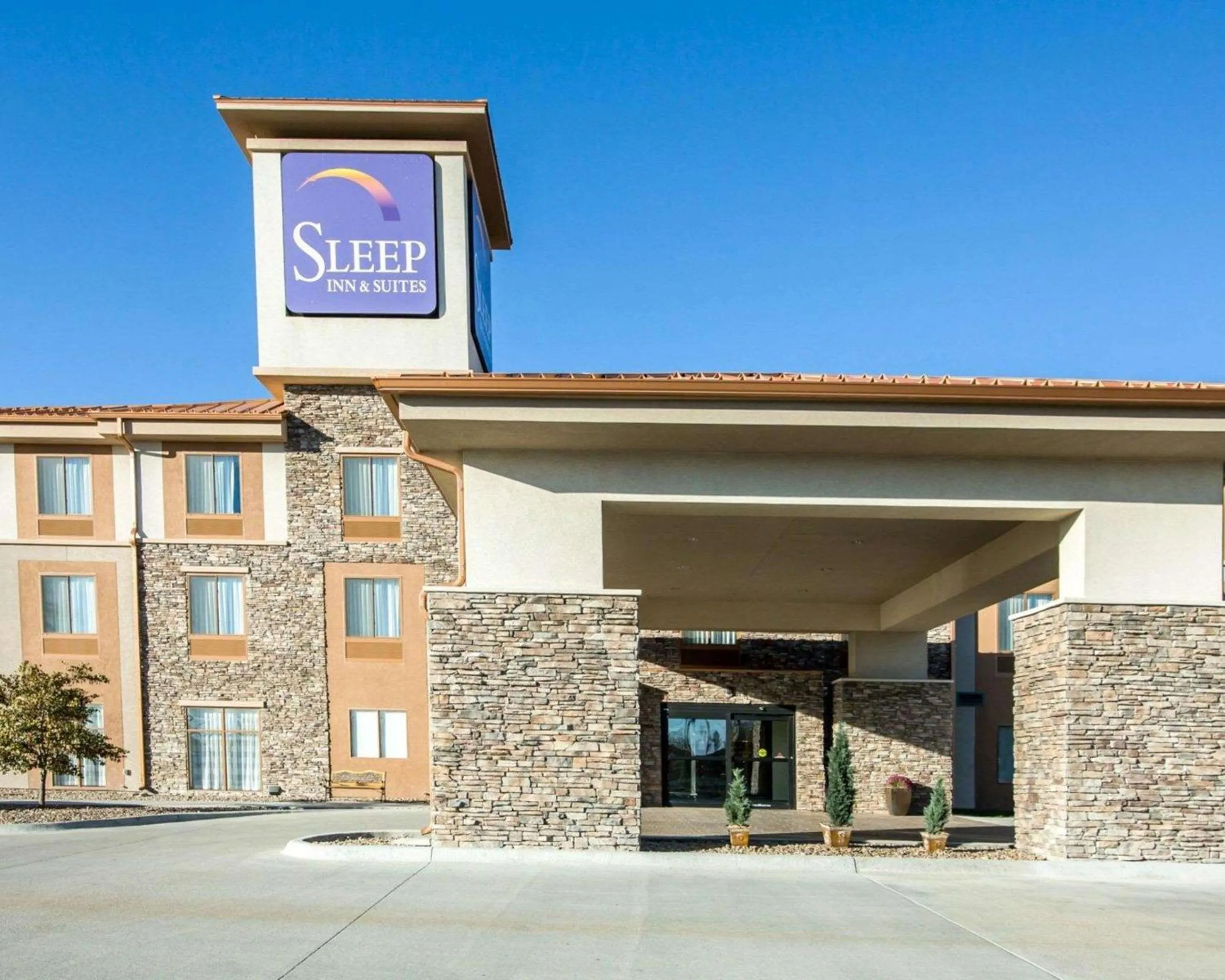 Property building in Sleep Inn & Suites Norton