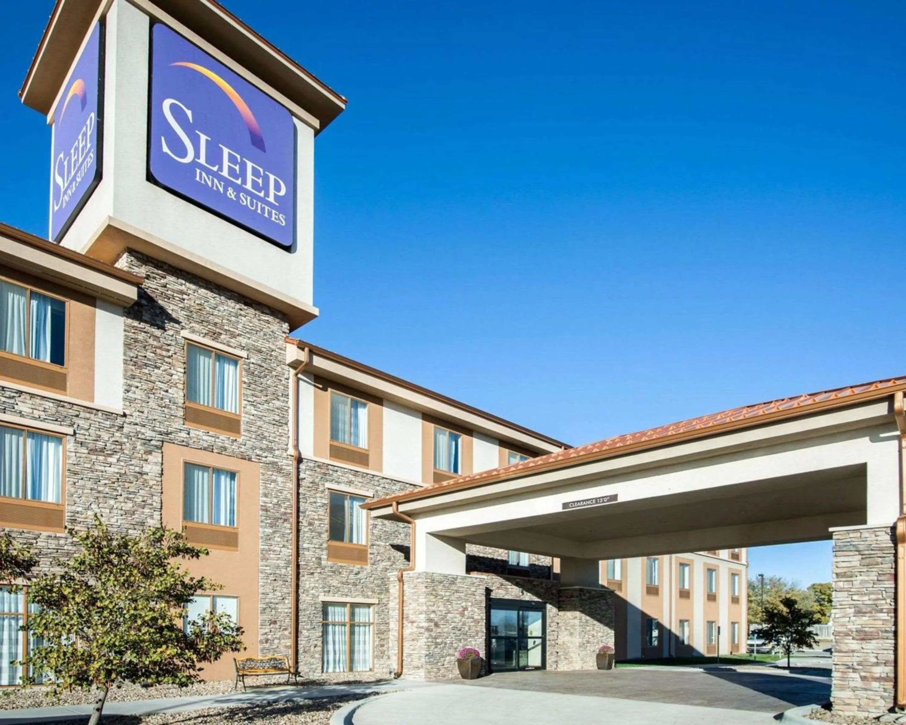 Property building in Sleep Inn & Suites Norton