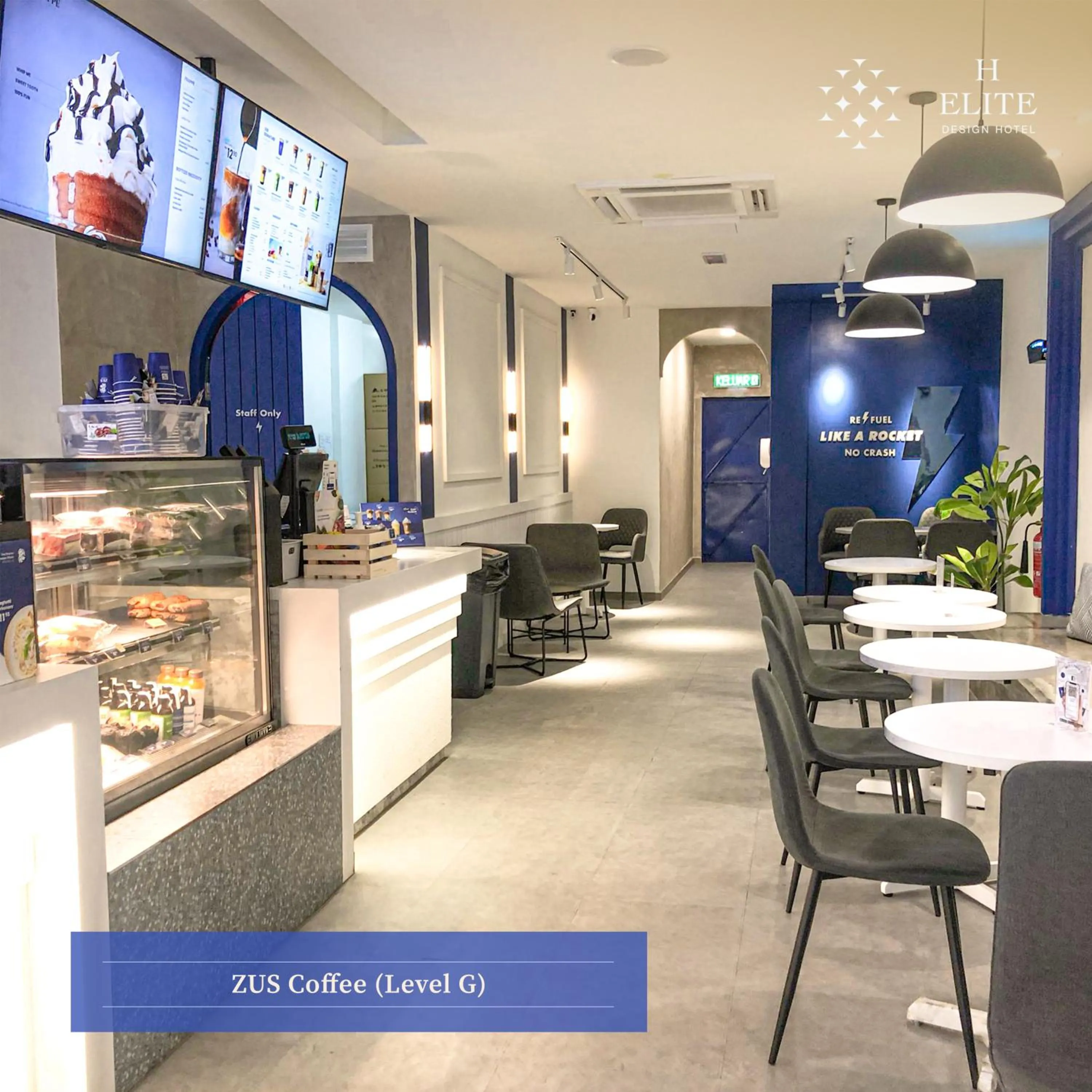 Restaurant/places to eat in H Elite Design Hotel