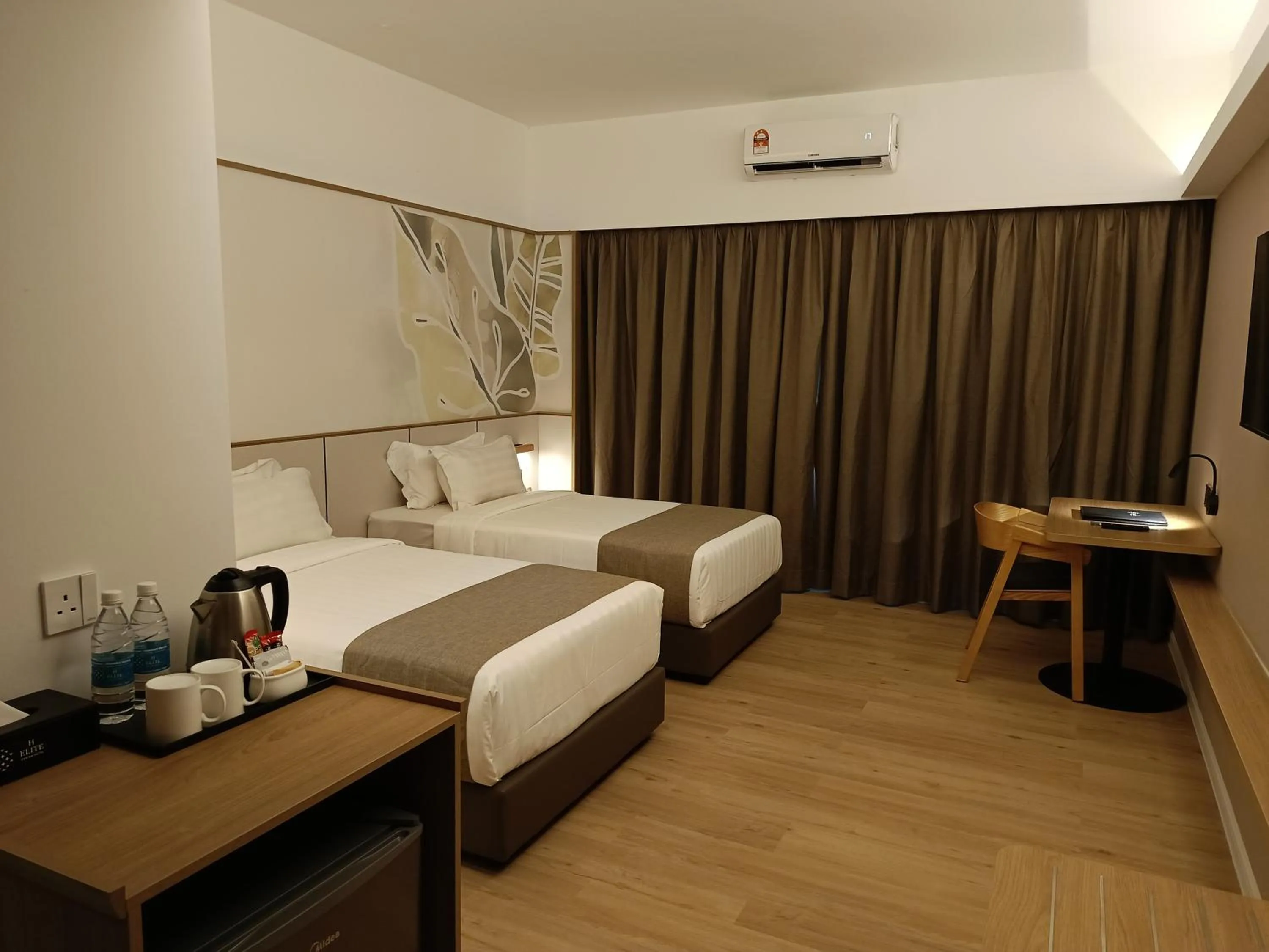 Bedroom, Bed in H Elite Design Hotel