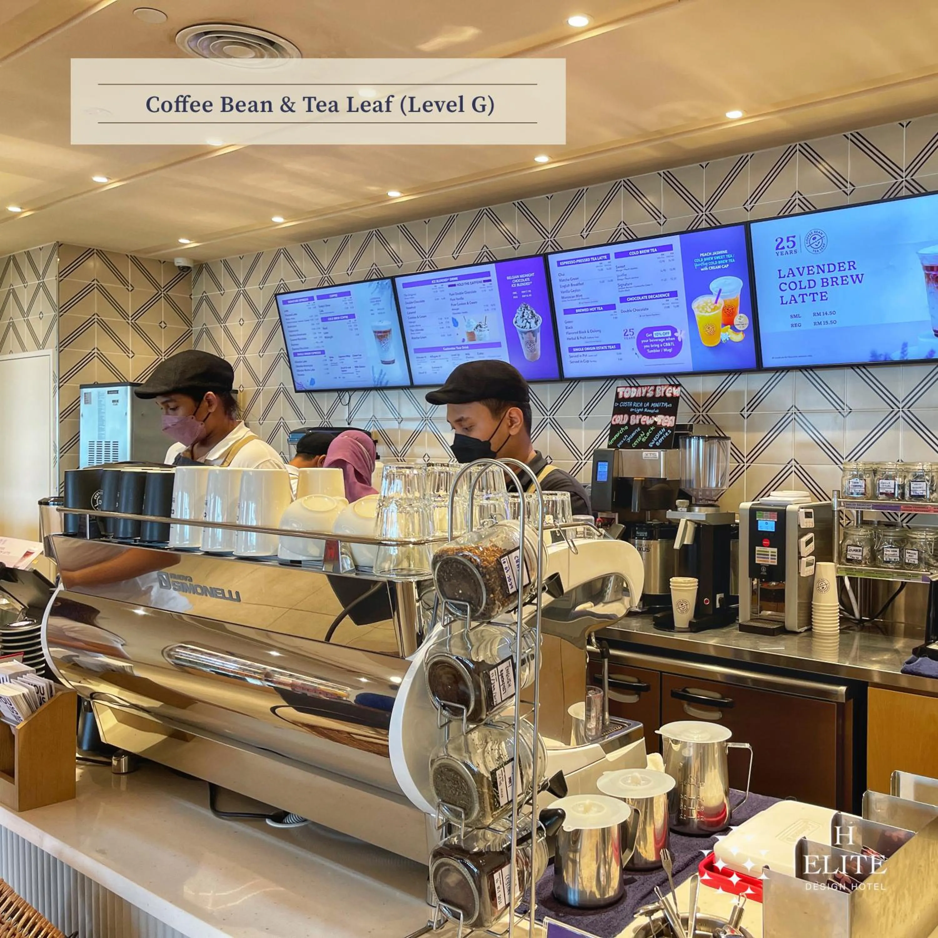 Restaurant/places to eat in H Elite Design Hotel