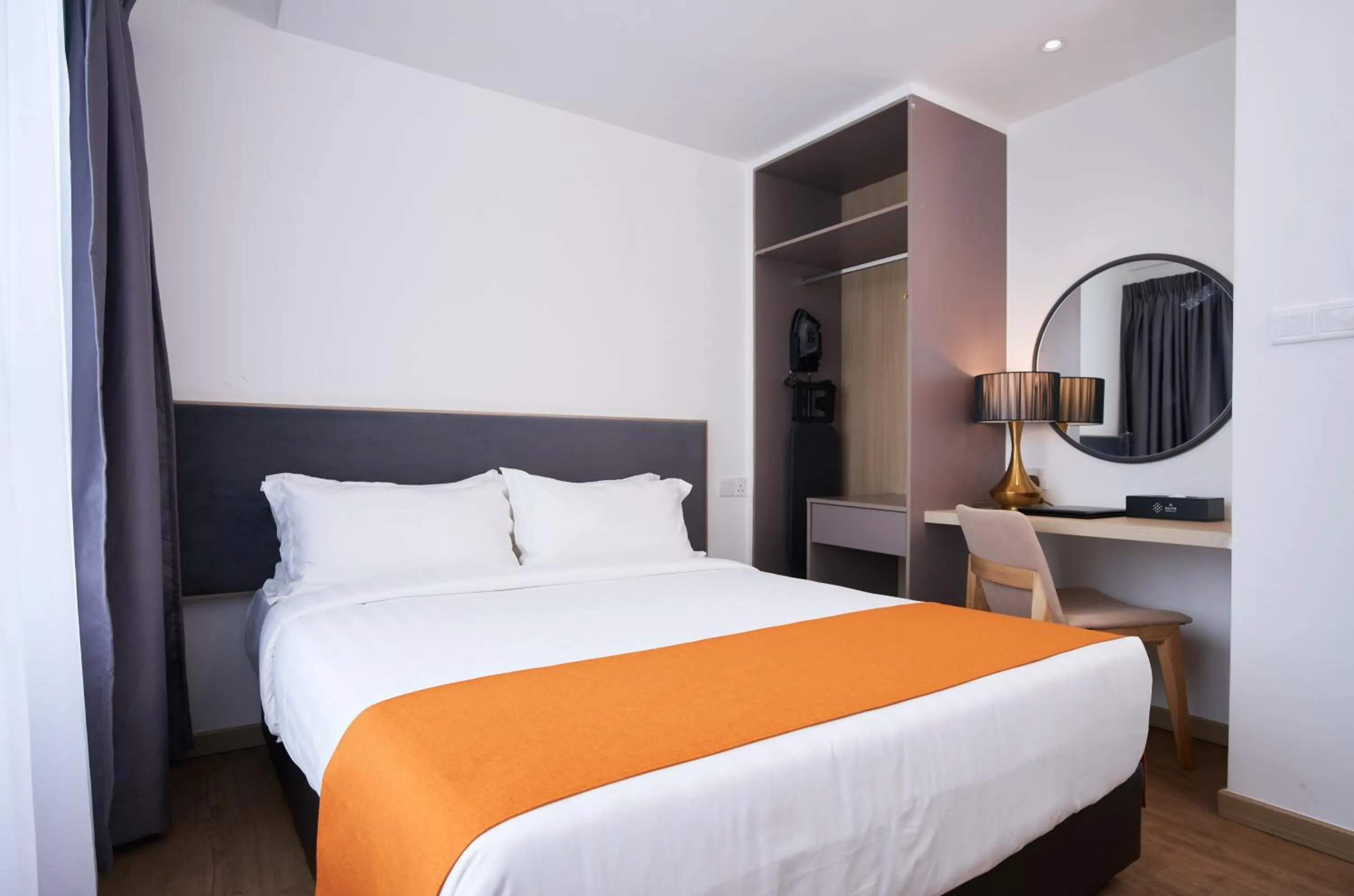 Bed in H Elite Design Hotel