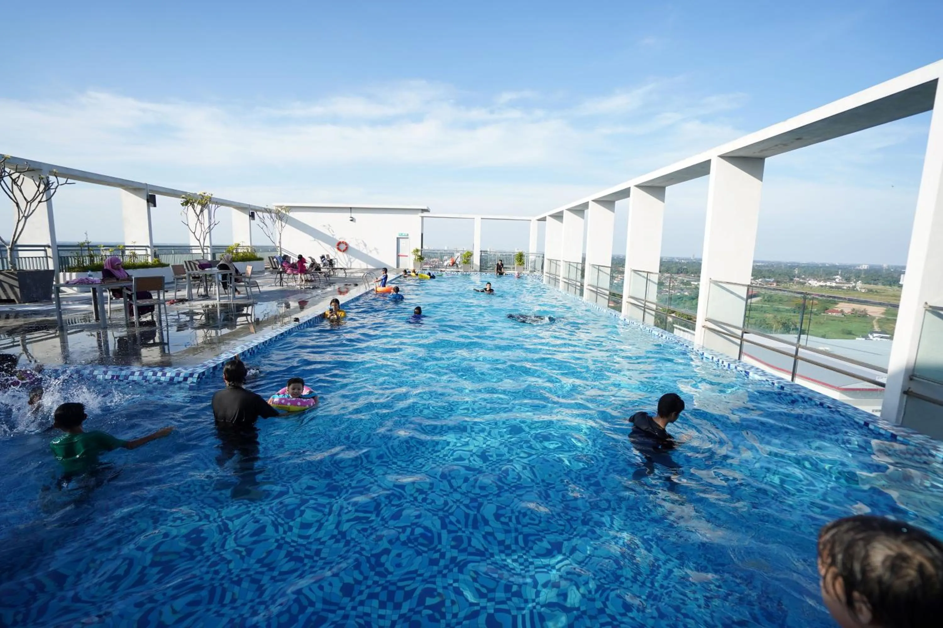Swimming pool in H Elite Design Hotel