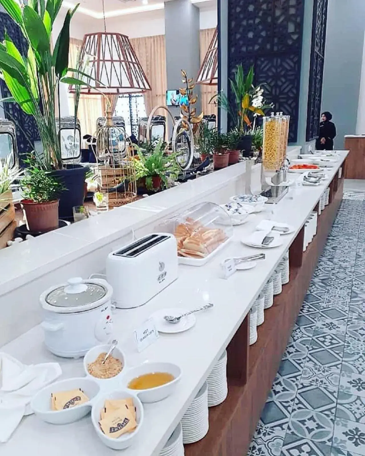 Buffet breakfast in H Elite Design Hotel Buffet breakfast in H Elite Design Hotel