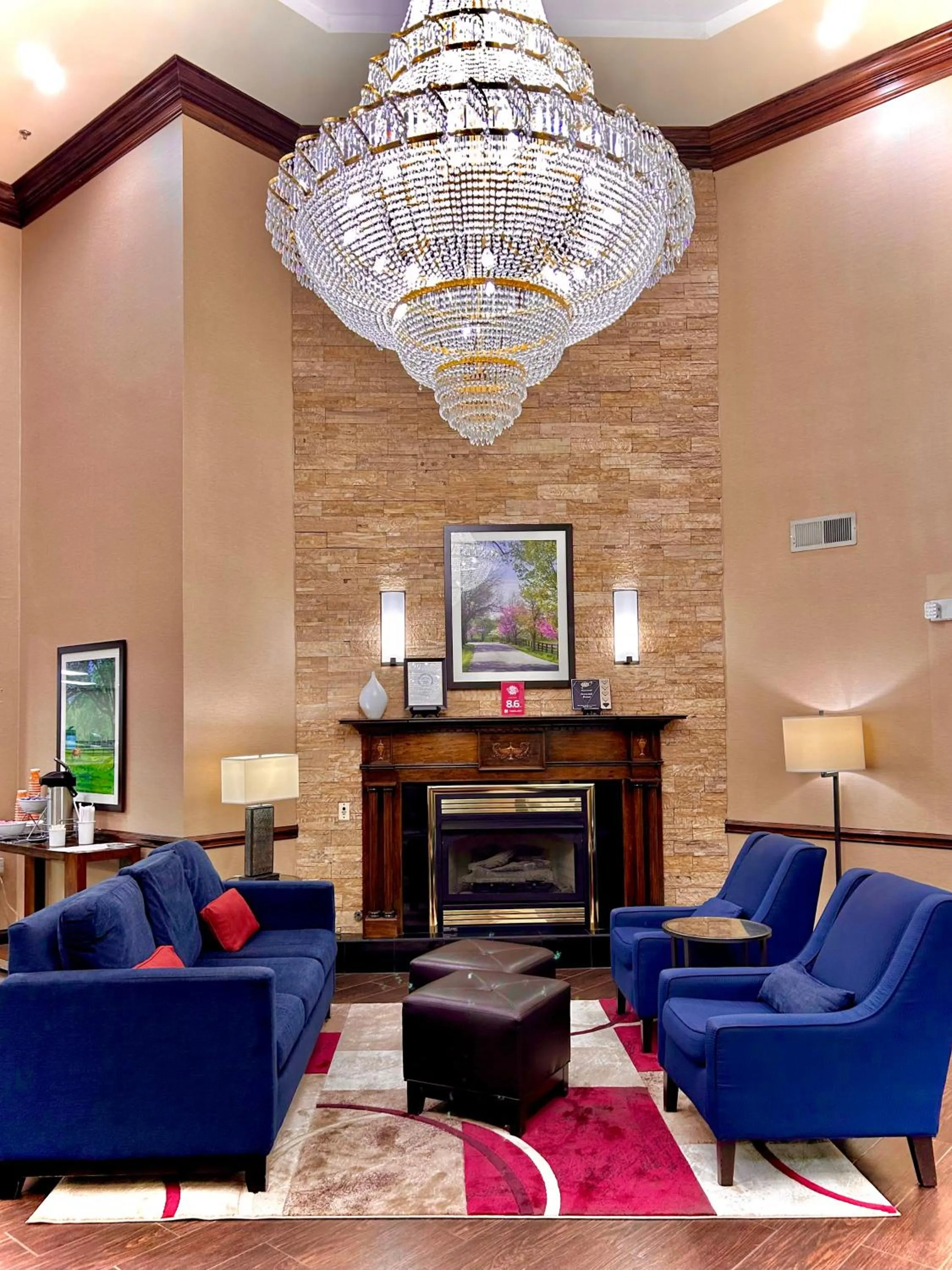 Living room in Comfort Suites Georgetown