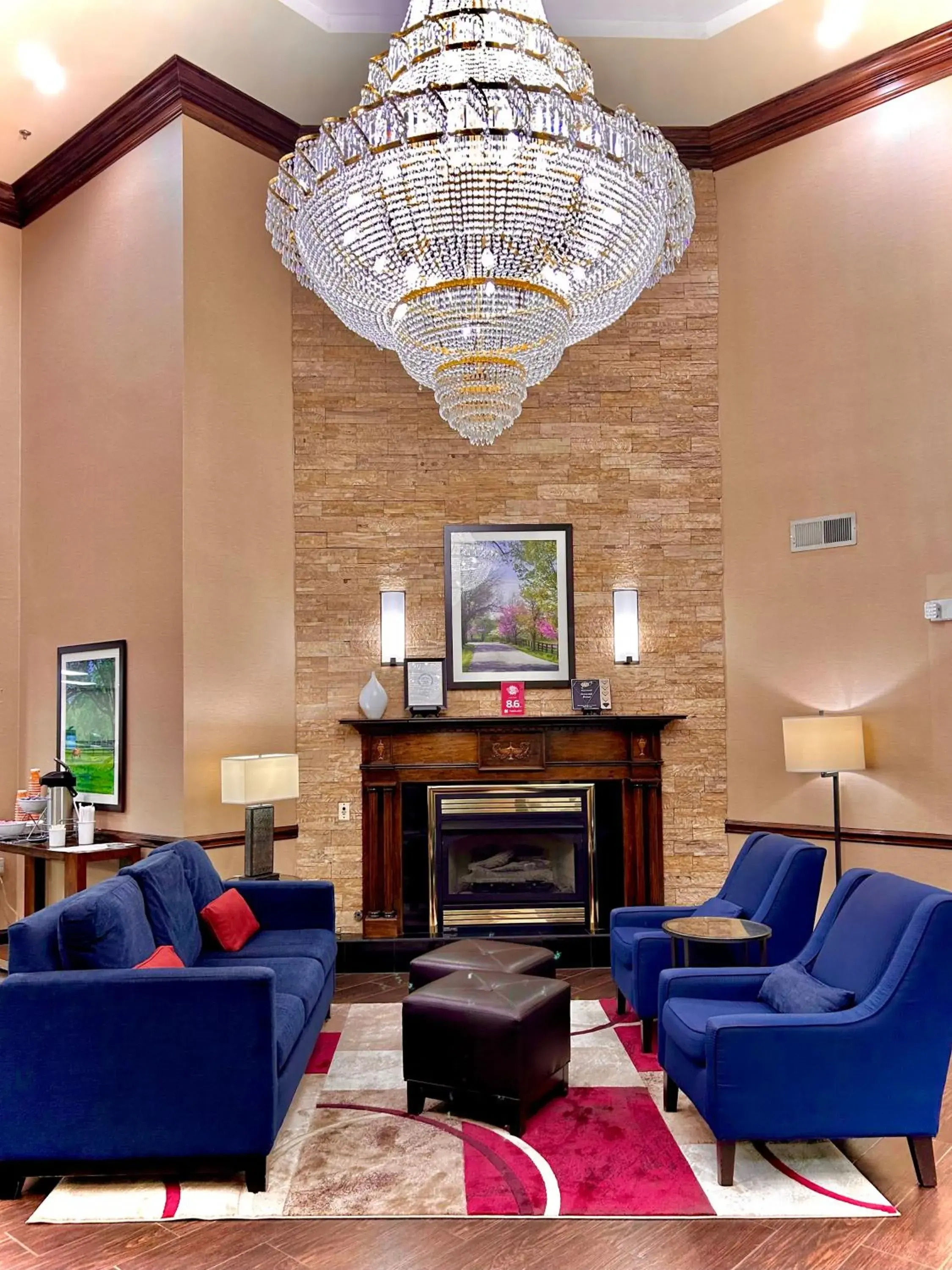 Living room in Comfort Suites Georgetown Living room in Comfort Suites Georgetown