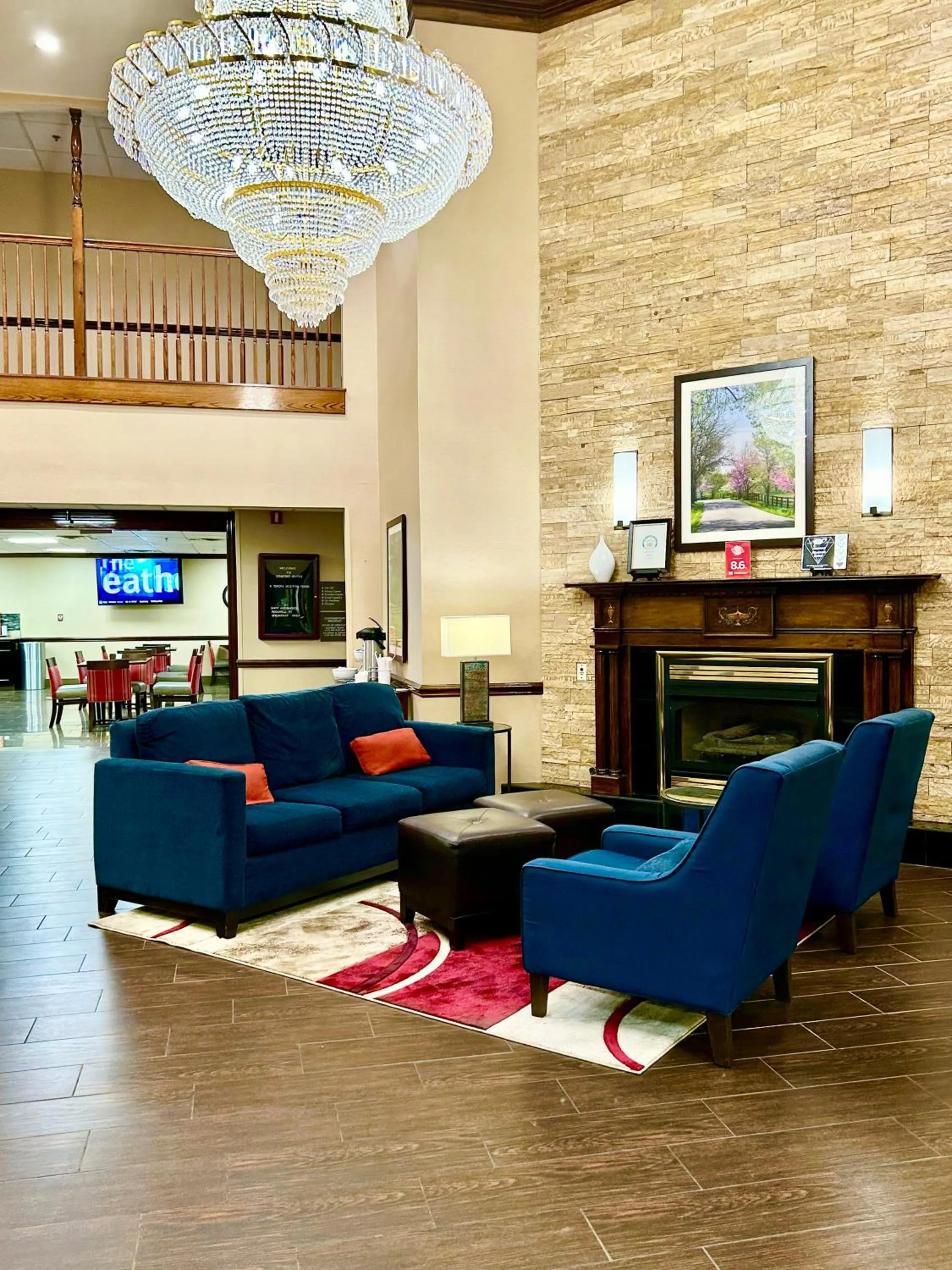 Living room in Comfort Suites Georgetown