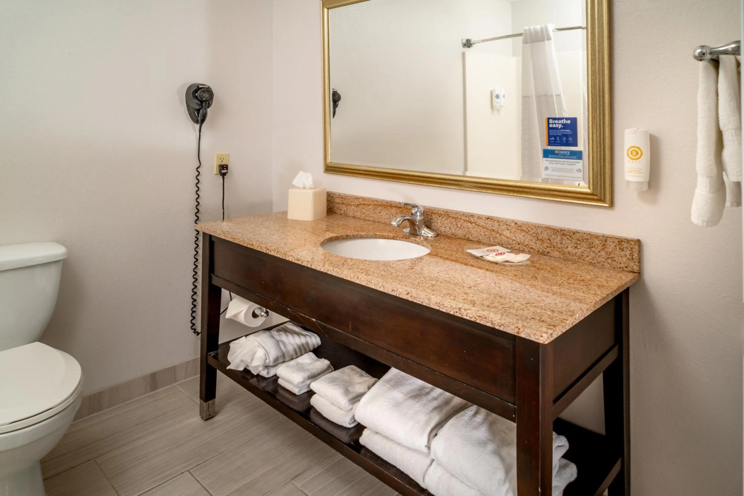 Bathroom in Comfort Suites Prestonsburg West