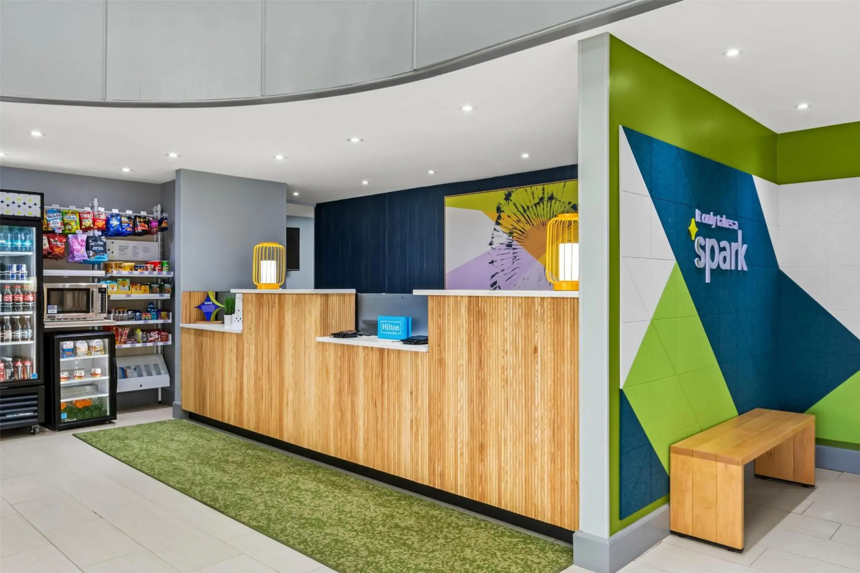 Lobby or reception in Spark by Hilton Lexington Hamburg Lobby or reception in Spark by Hilton Lexington Hamburg