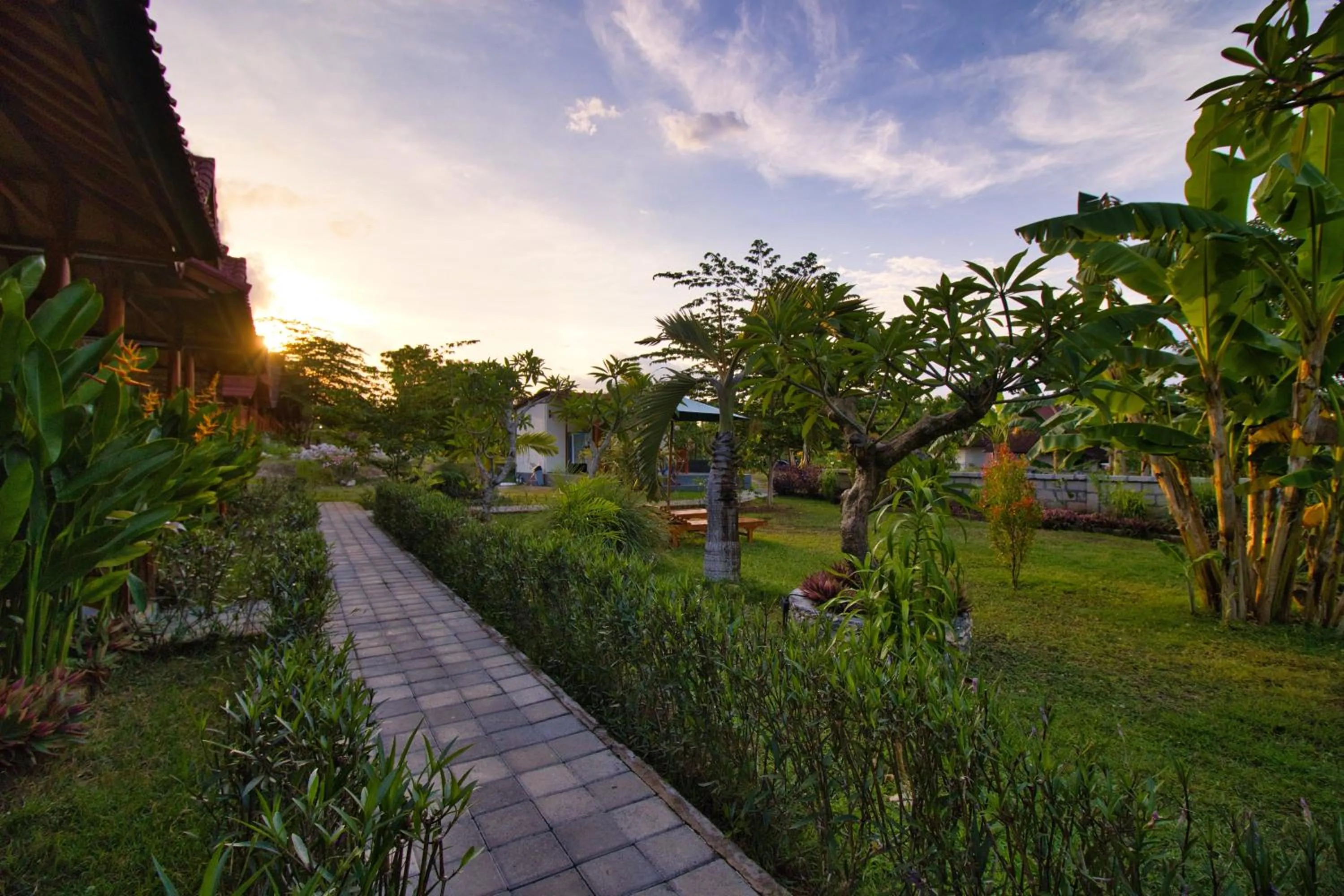 Natural landscape in Nata Cottages