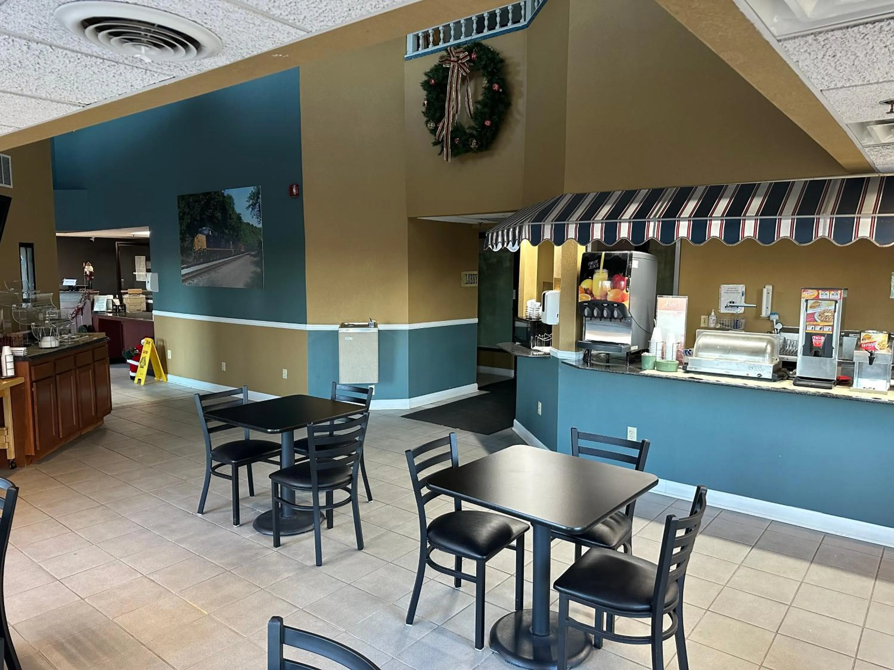 Breakfast in Quality Inn