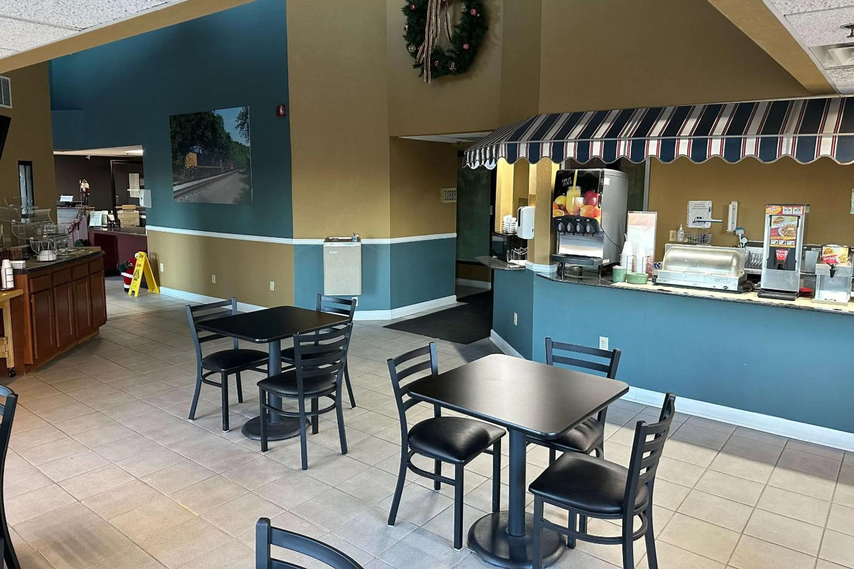 Breakfast in Quality Inn