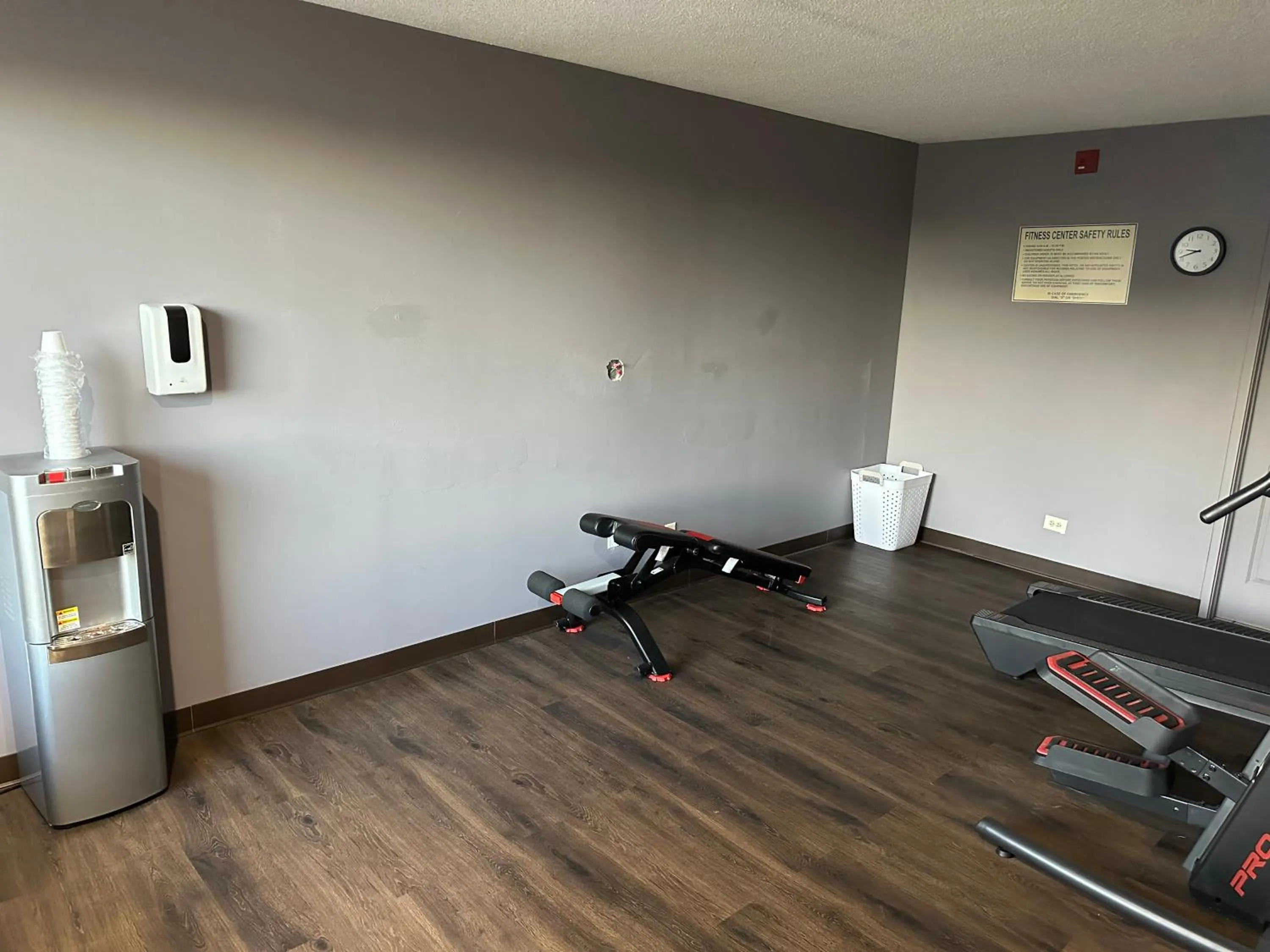 Fitness centre/facilities in Quality Inn