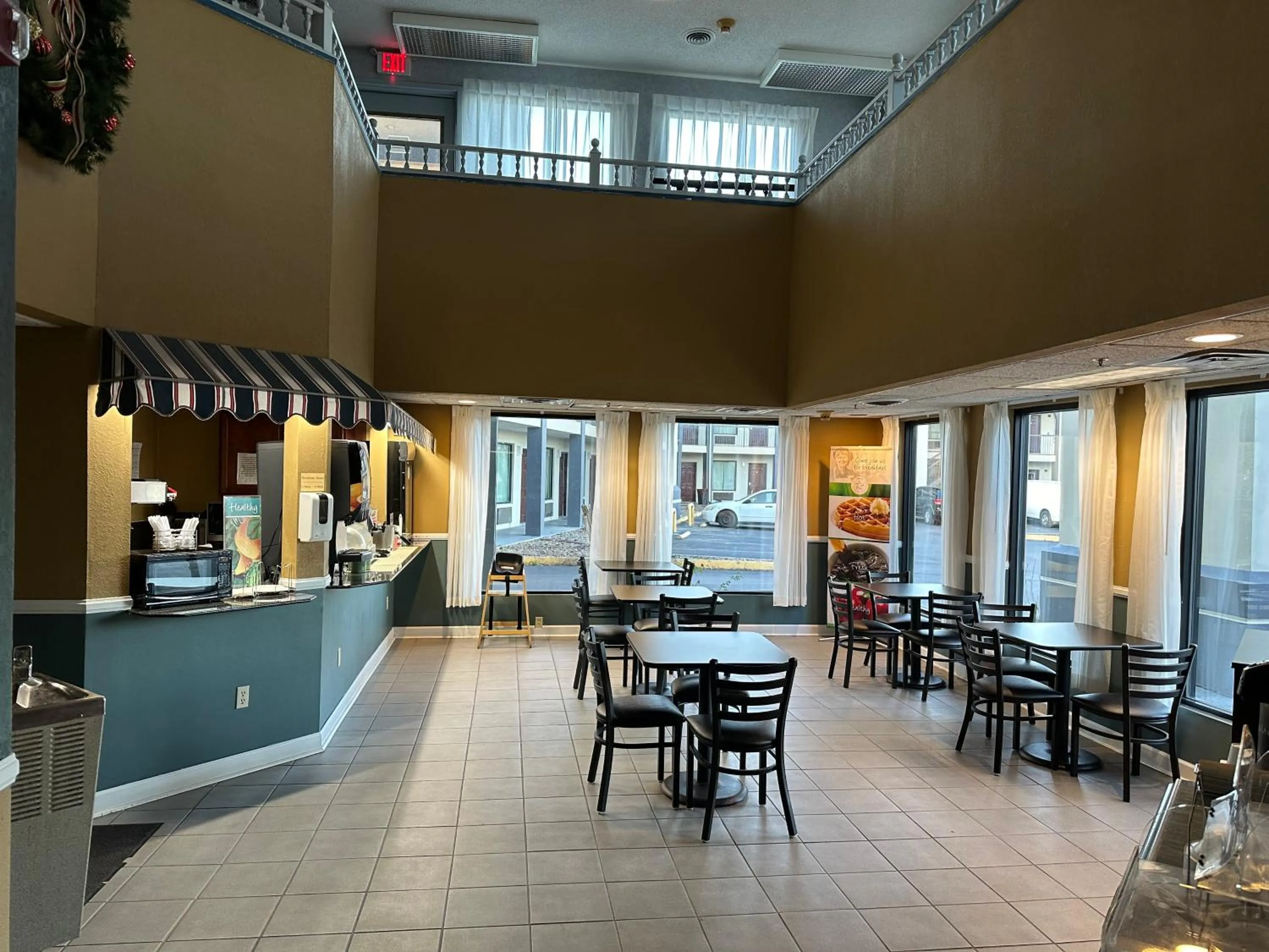 Breakfast in Quality Inn