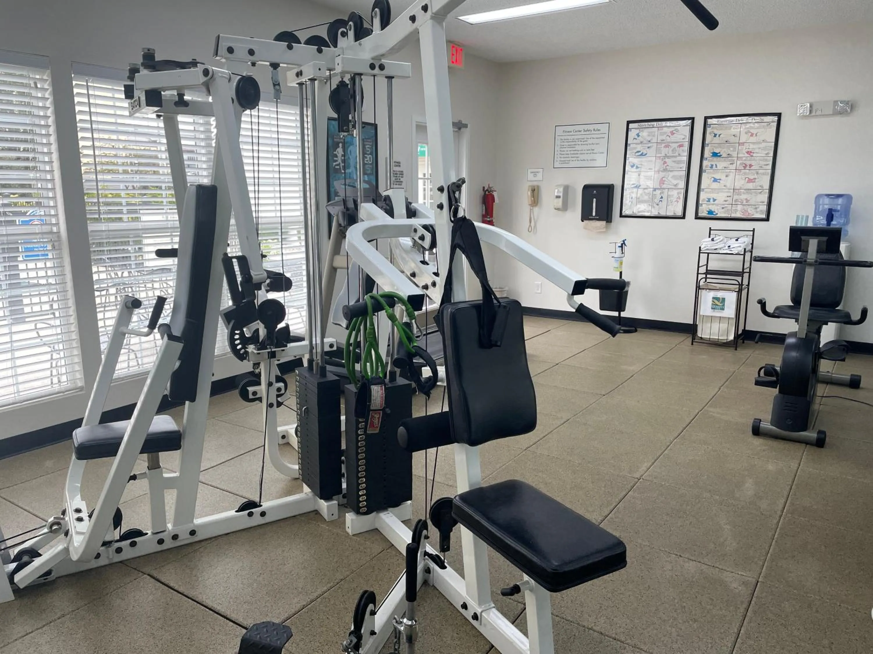 Fitness centre/facilities in Quality Inn Richmond