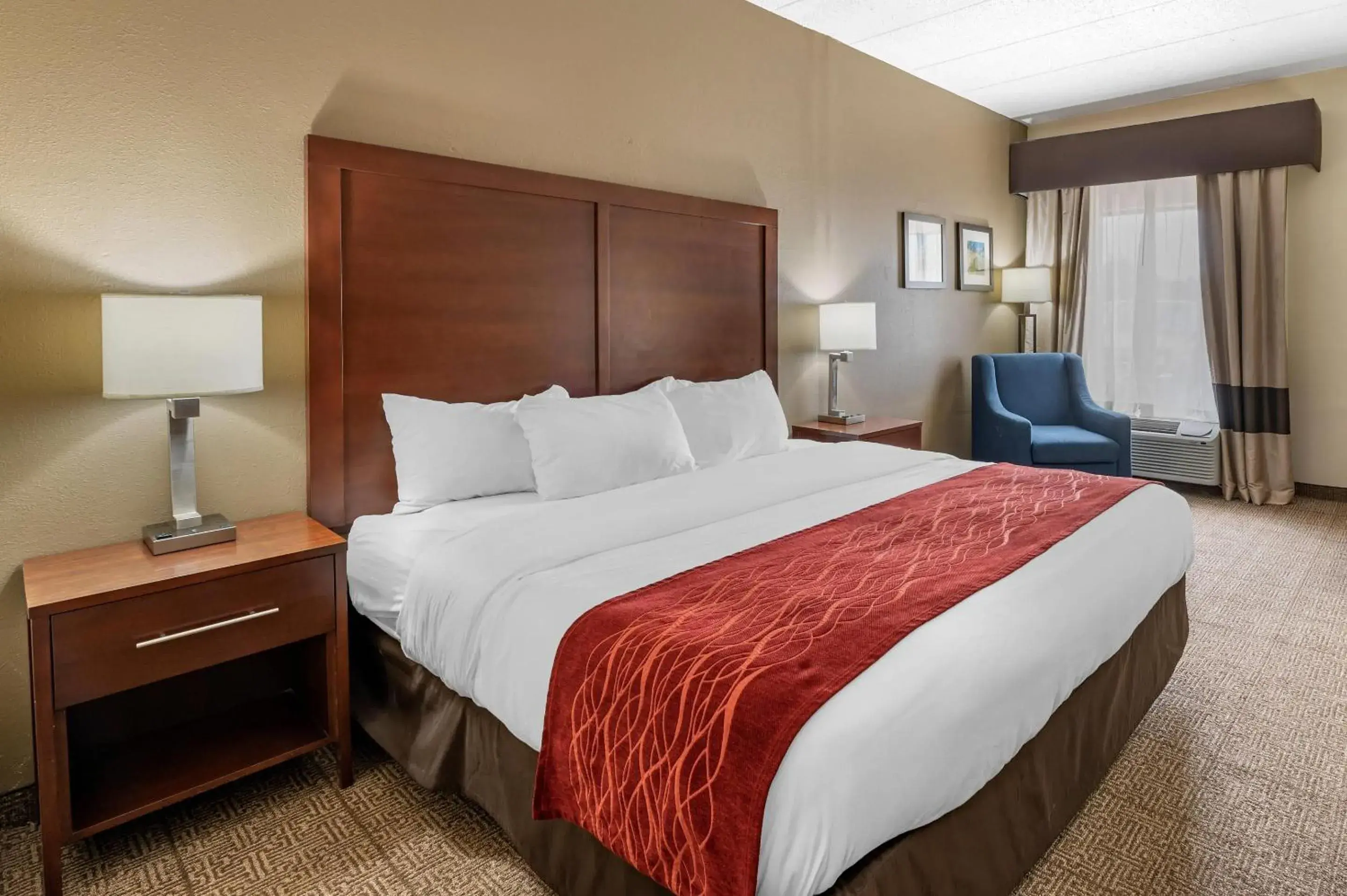 Bedroom, Bed in Comfort Inn Lexington I-75 Bedroom, Bed in Comfort Inn Lexington I-75
