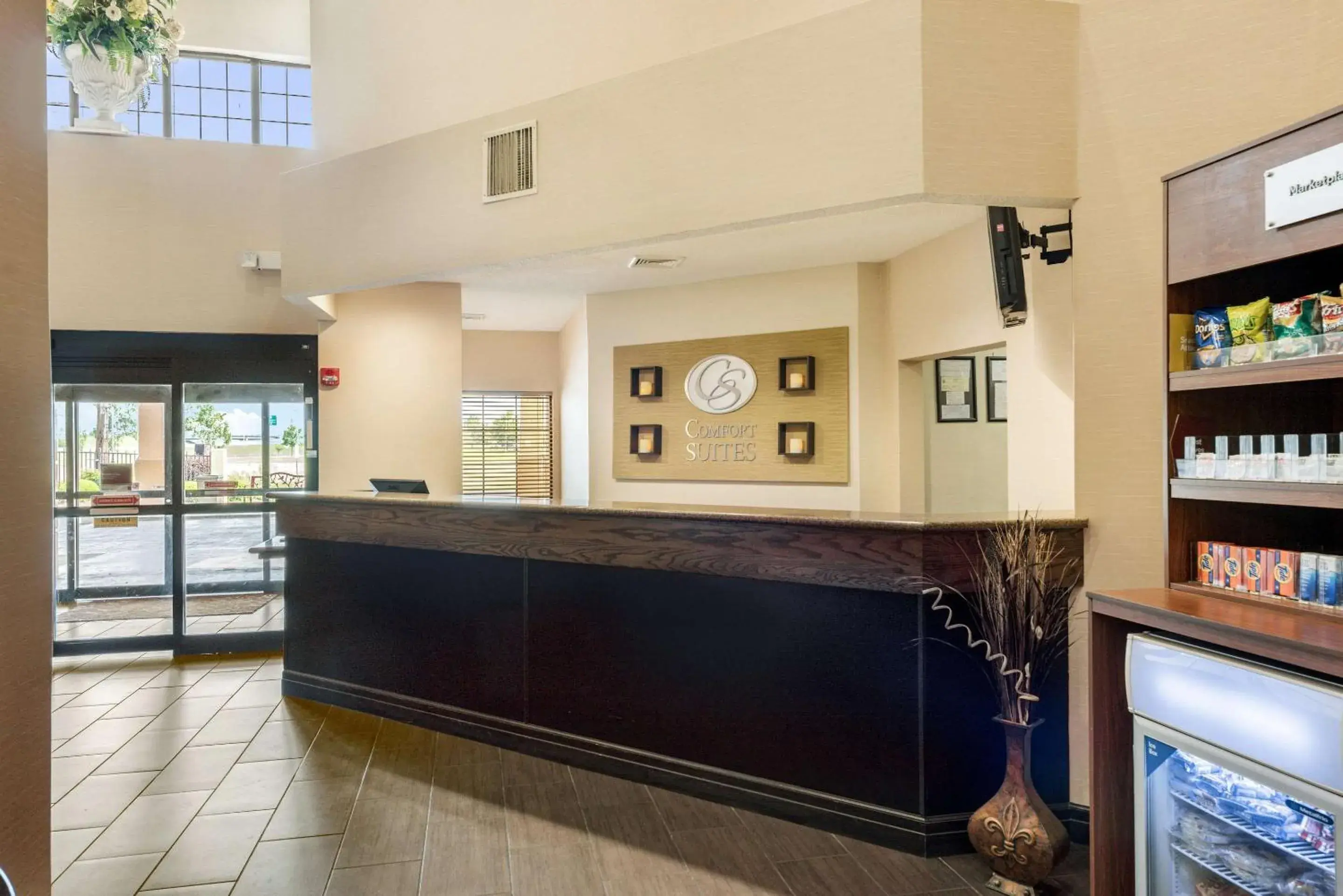 Lobby or reception in Comfort Suites Monroe Lobby or reception in Comfort Suites Monroe