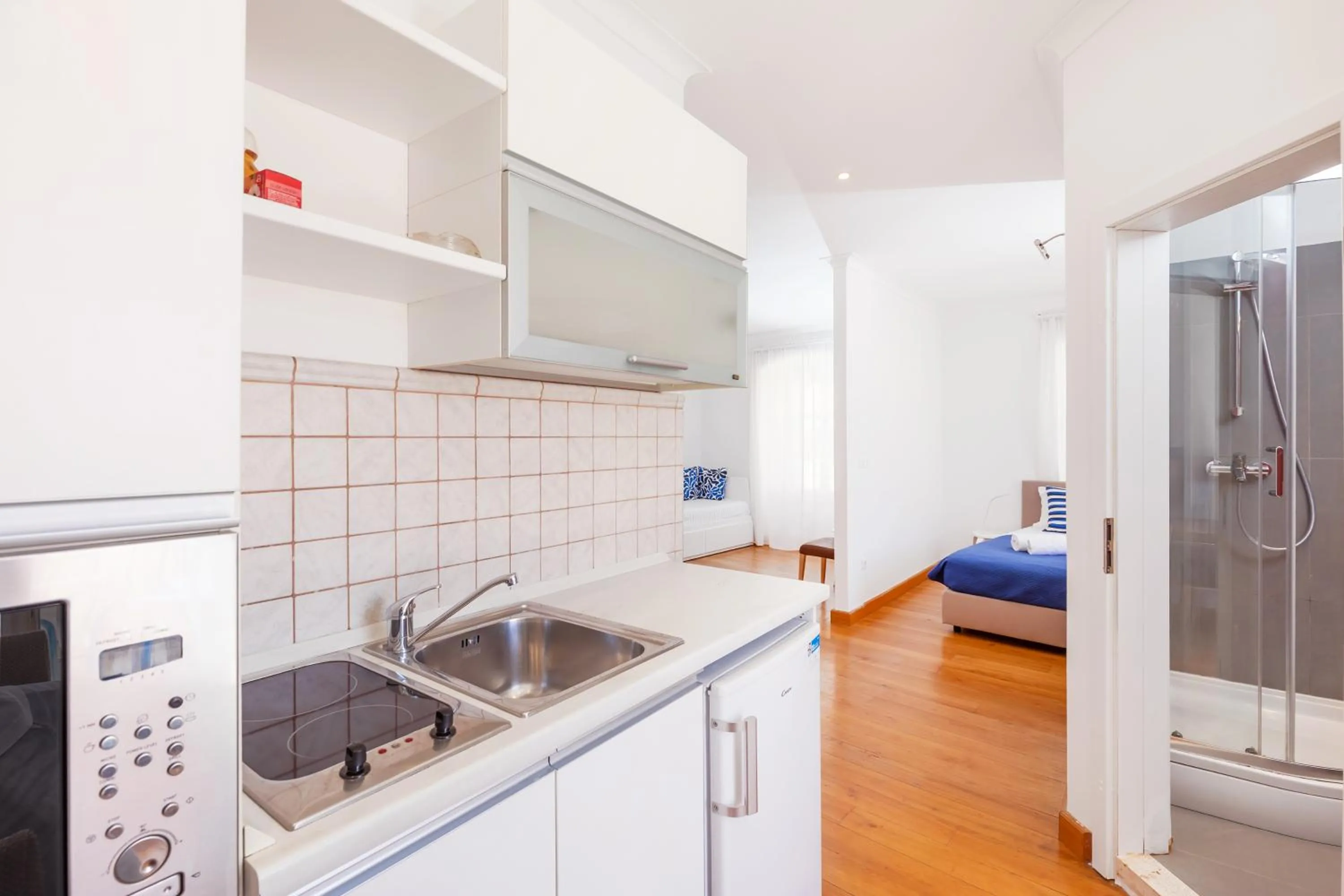 Bed in Apartments Feri