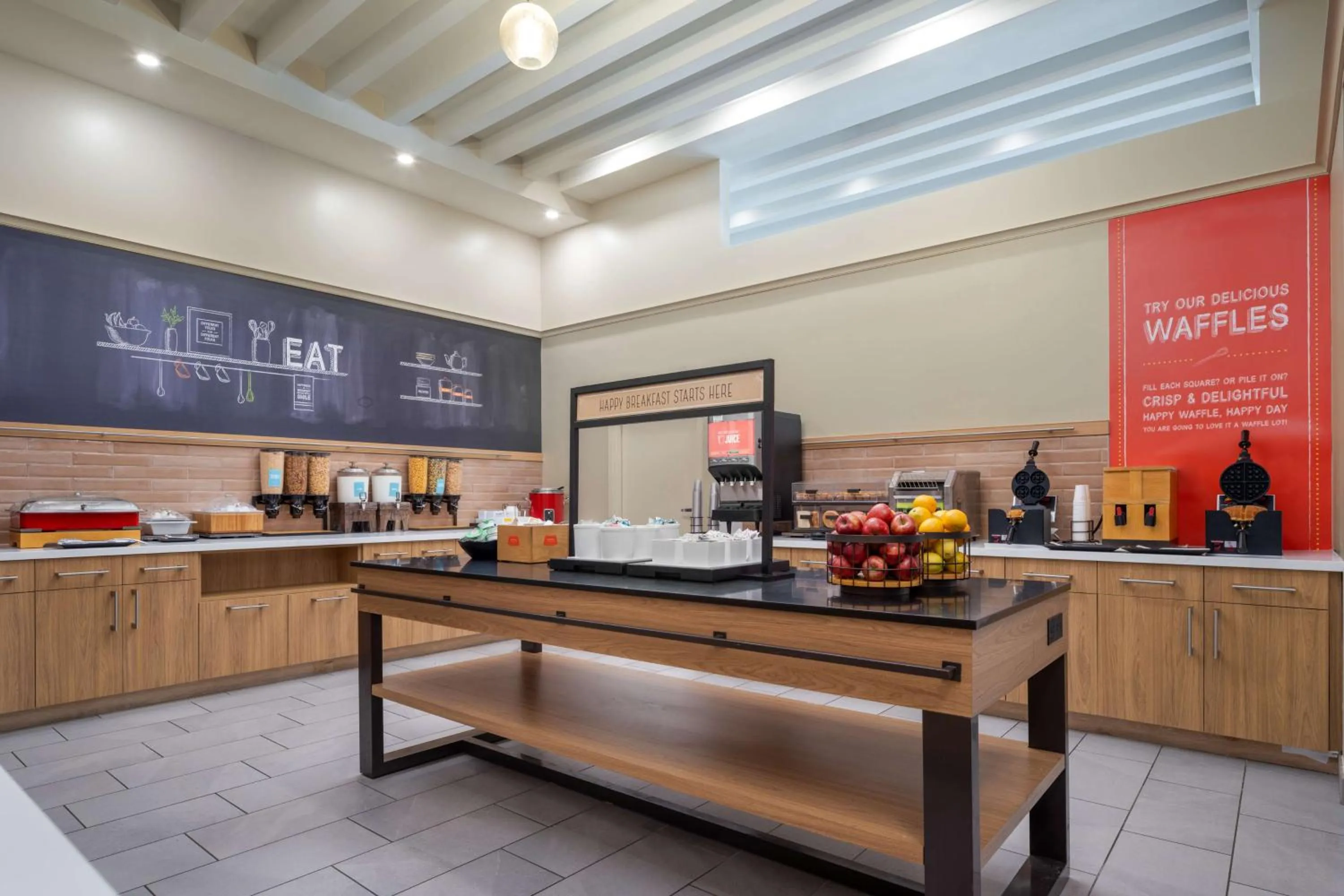 Breakfast in Hampton Inn & Suites New Orleans Canal St. French Quarter