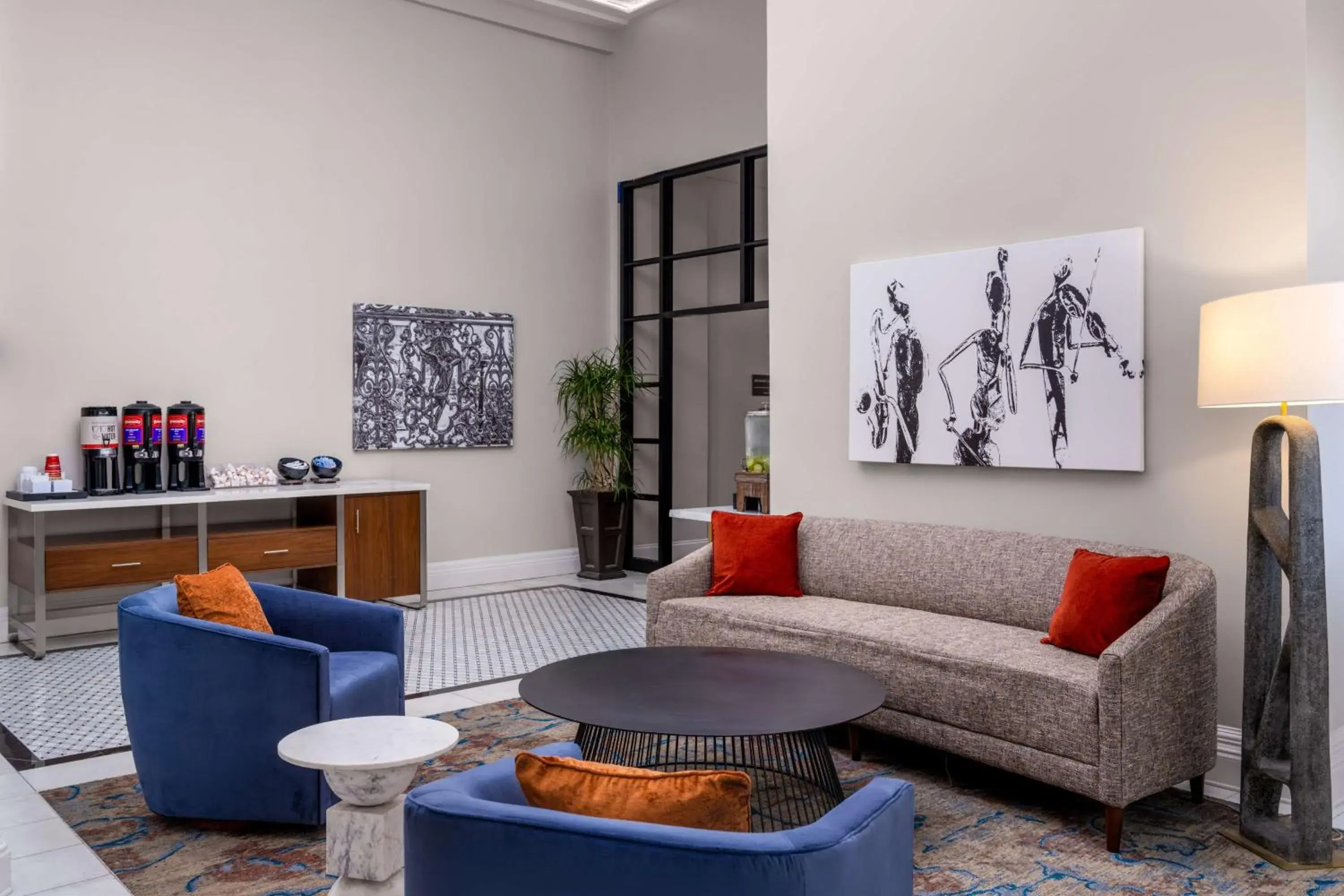 Lobby or reception in Hampton Inn & Suites New Orleans Canal St. French Quarter Lobby or reception in Hampton Inn & Suites New Orleans Canal St. French Quarter