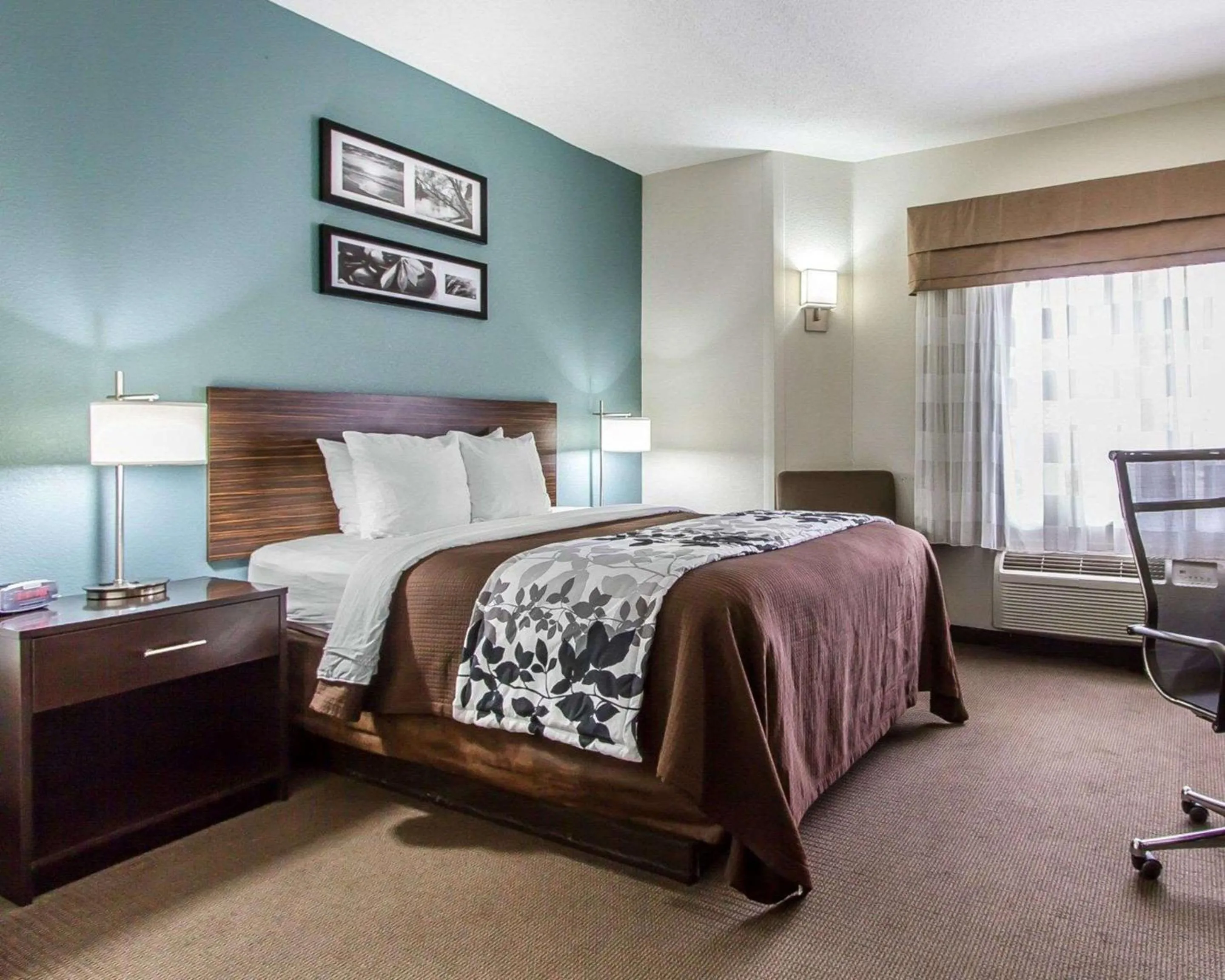 Photo of the whole room, Bed in Sleep Inn Scott-Lafayette West