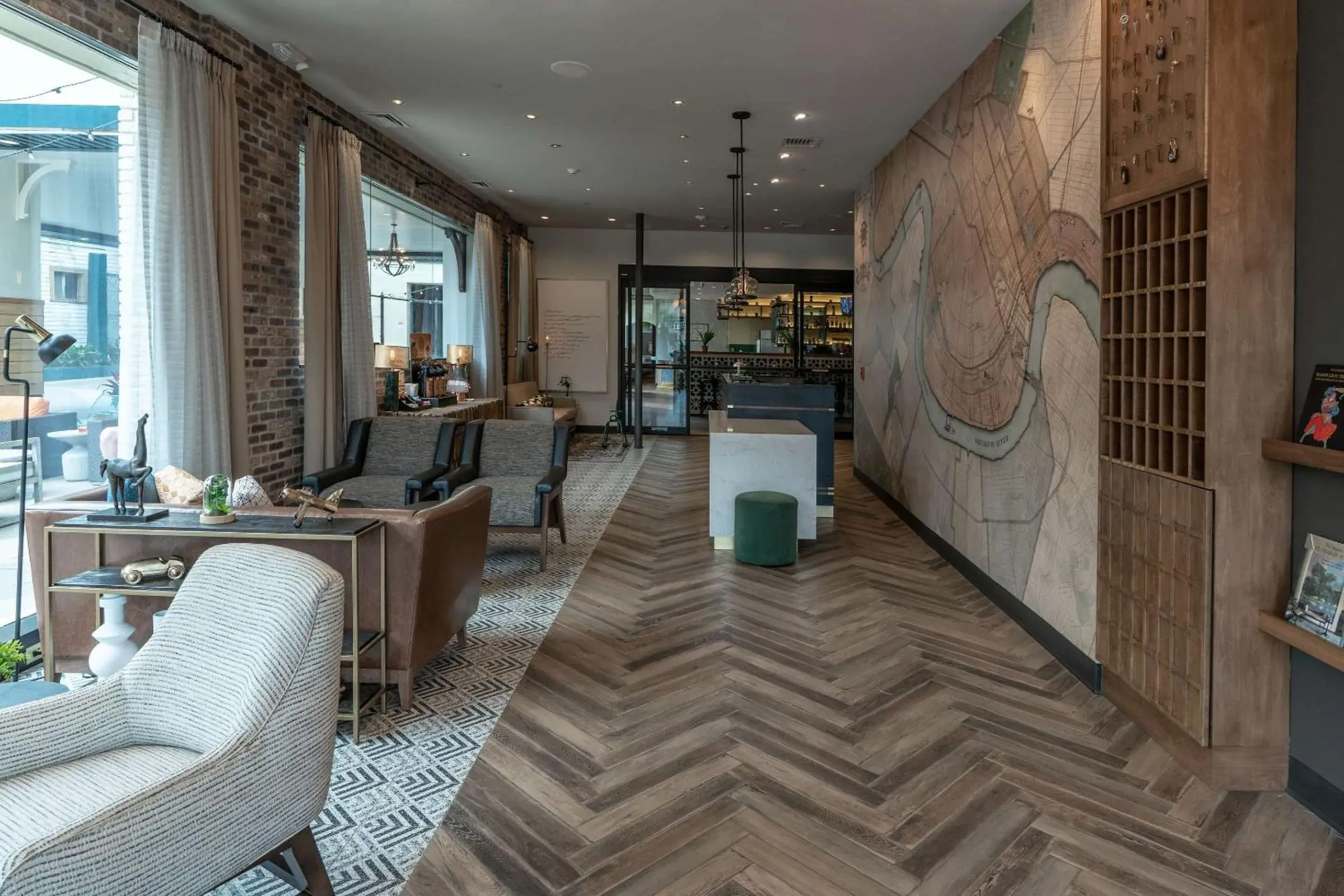 Lobby or reception in St Charles Coach House, an Ascend Collection Hotel Lobby or reception in St Charles Coach House, an Ascend Collection Hotel