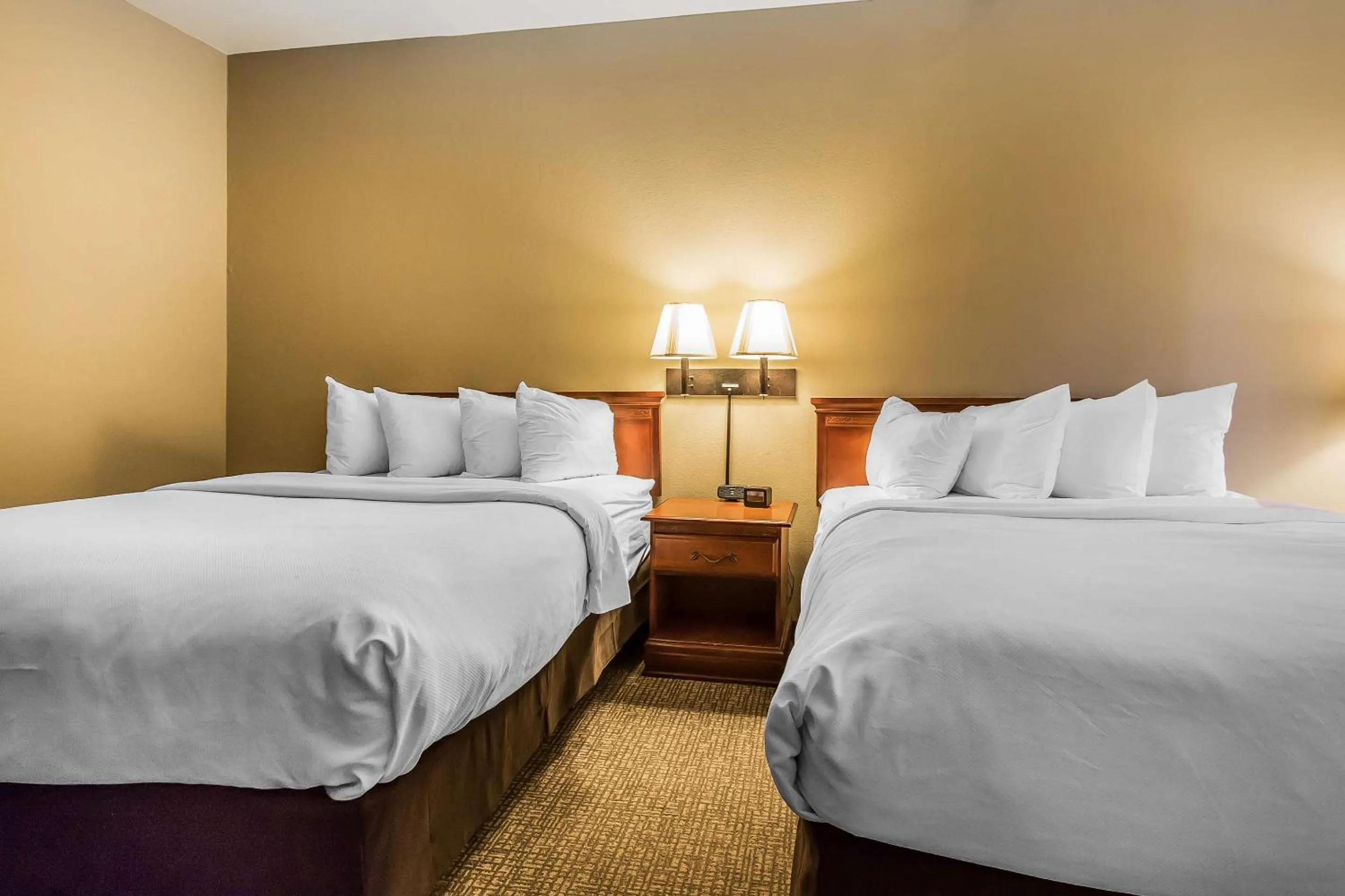 Bedroom, Bed in Quality Suites New Iberia