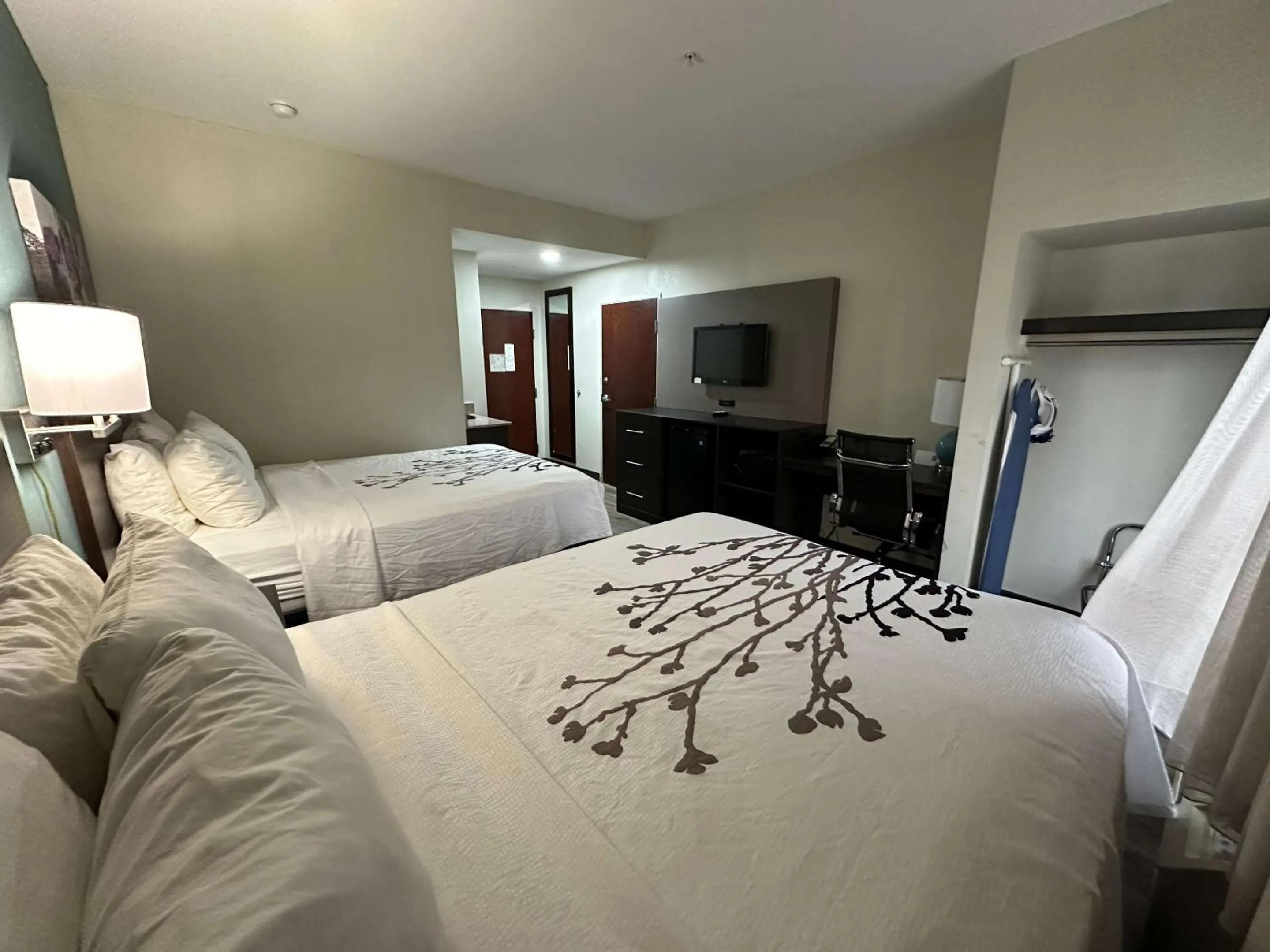 Bedroom, Bed in Sleep Inn & Suites Pineville - Alexandria