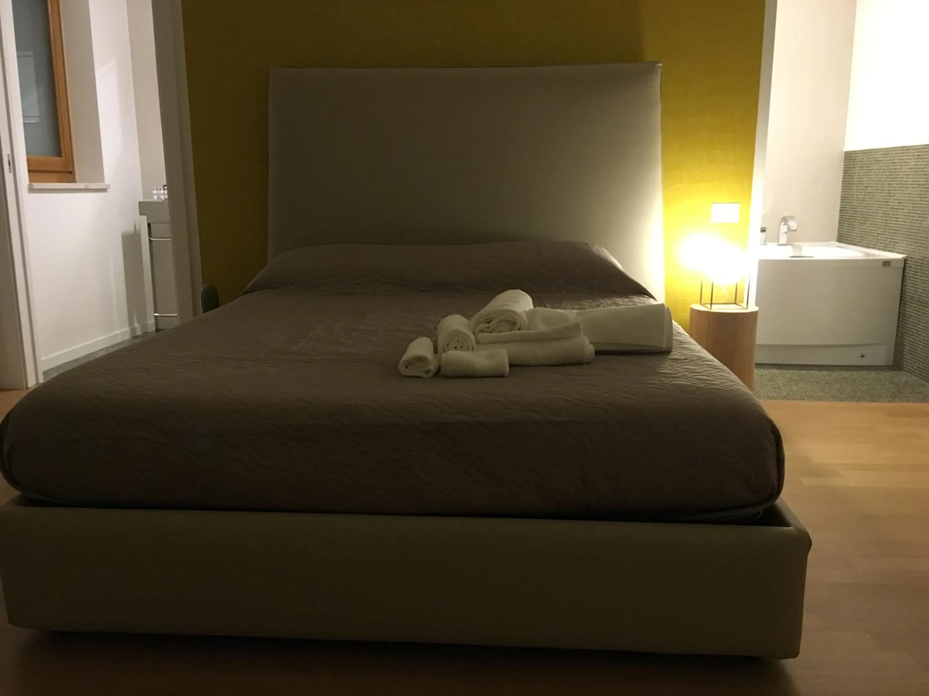 Bed in Suberito rooms&bar