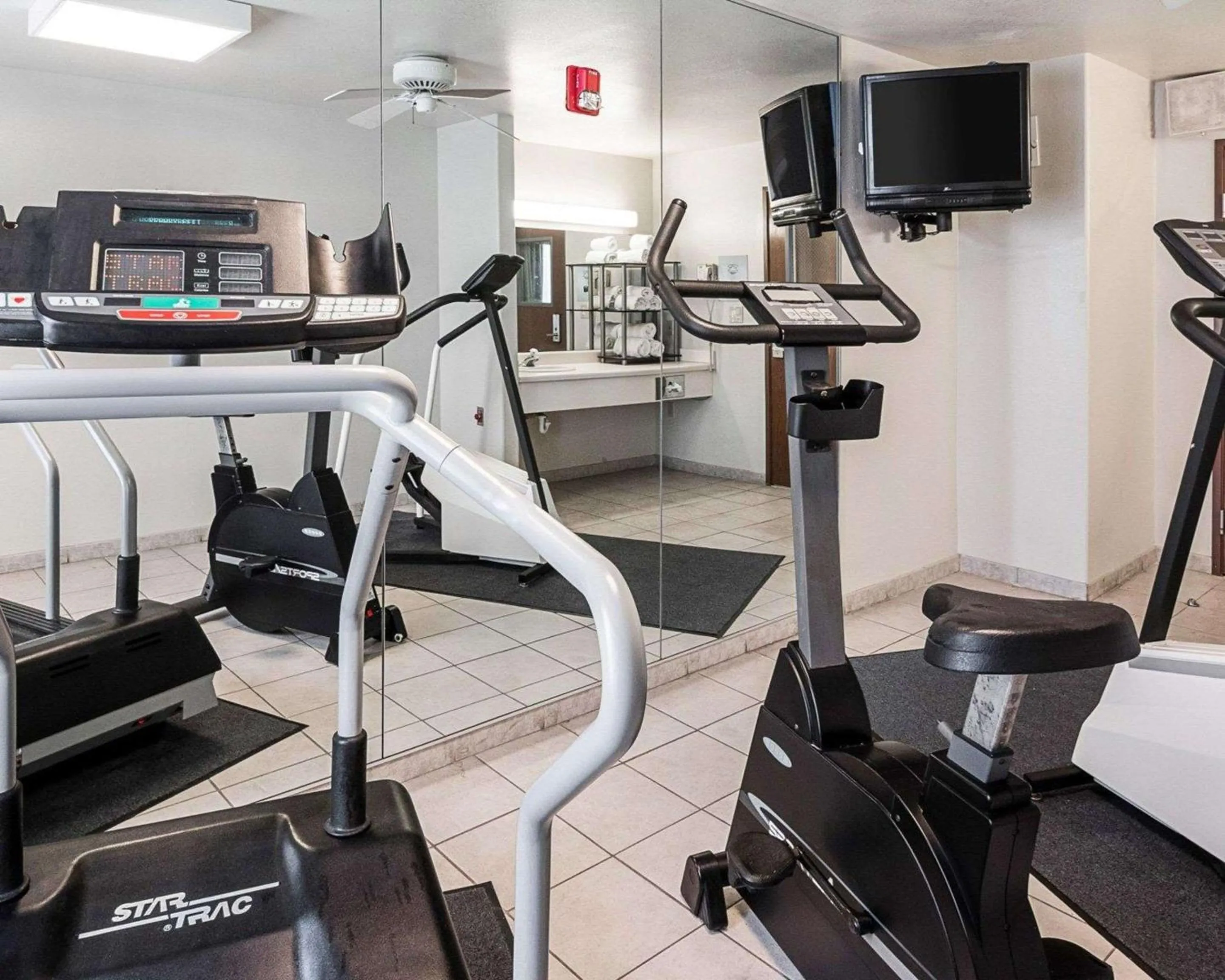 Fitness centre/facilities in Comfort Inn Bossier City Casino Area near Shreveport Downtown