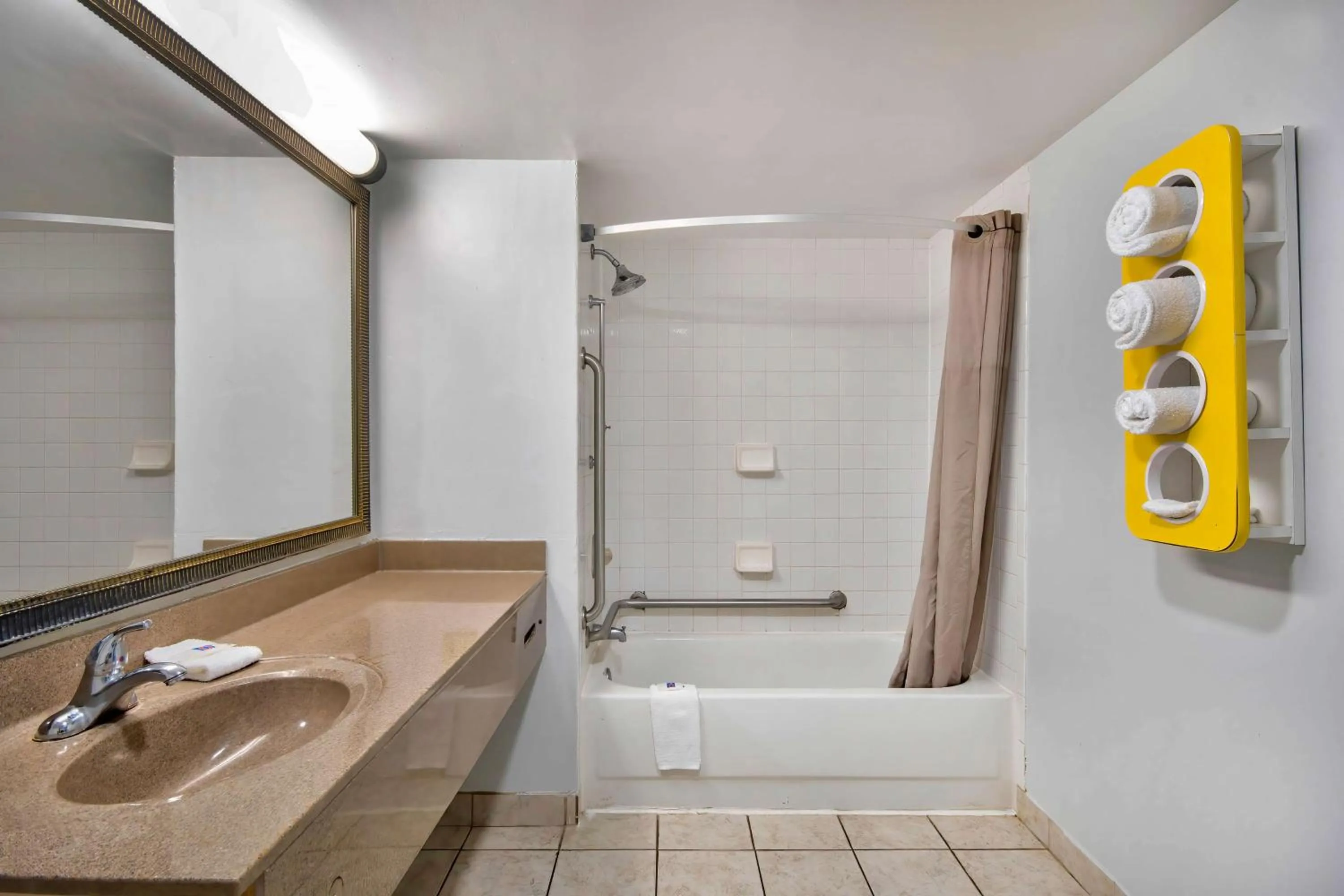 Bathroom in Motel 6-Lafayette, LA