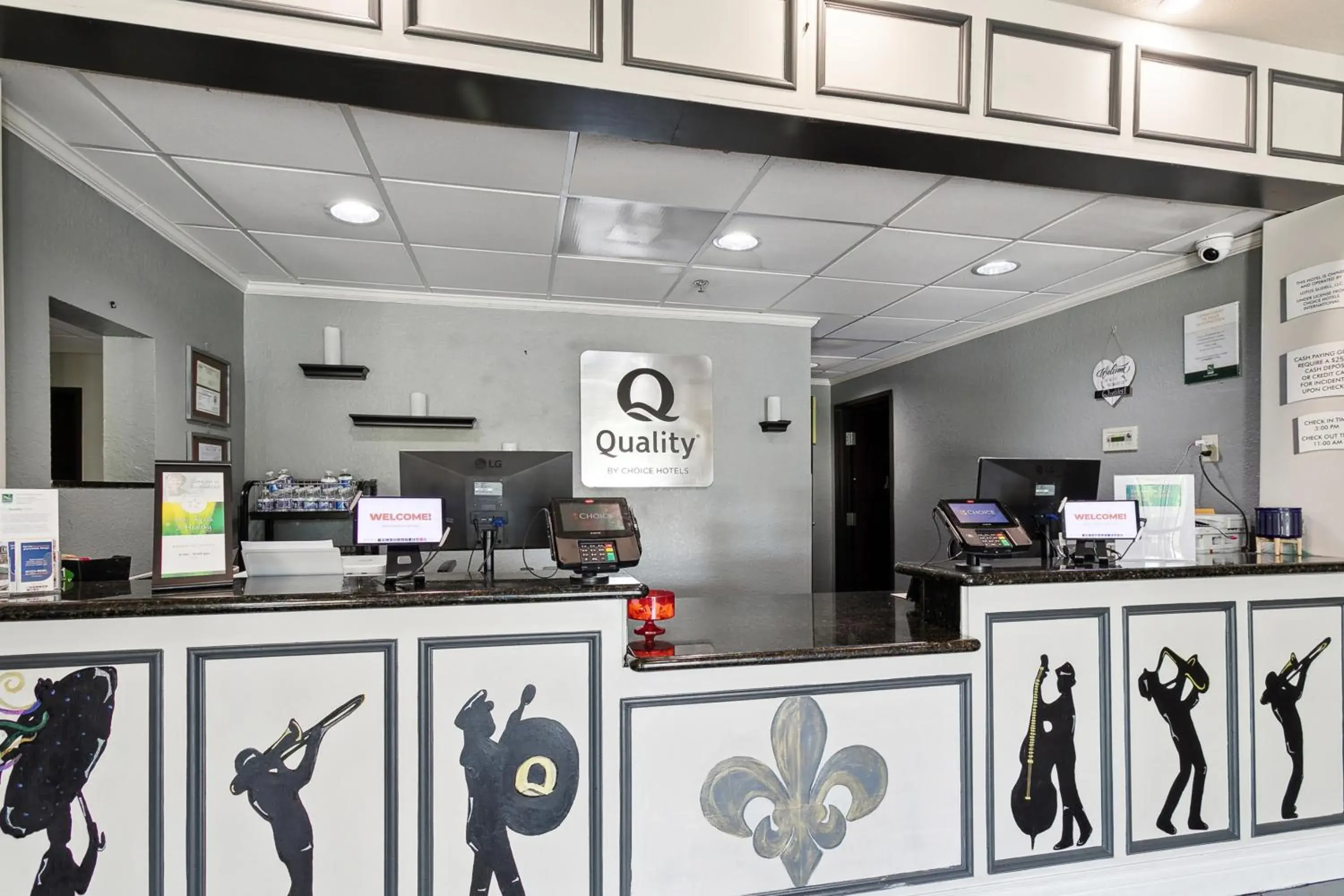 Lobby or reception in Quality Inn & Suites Slidell Lobby or reception in Quality Inn & Suites Slidell