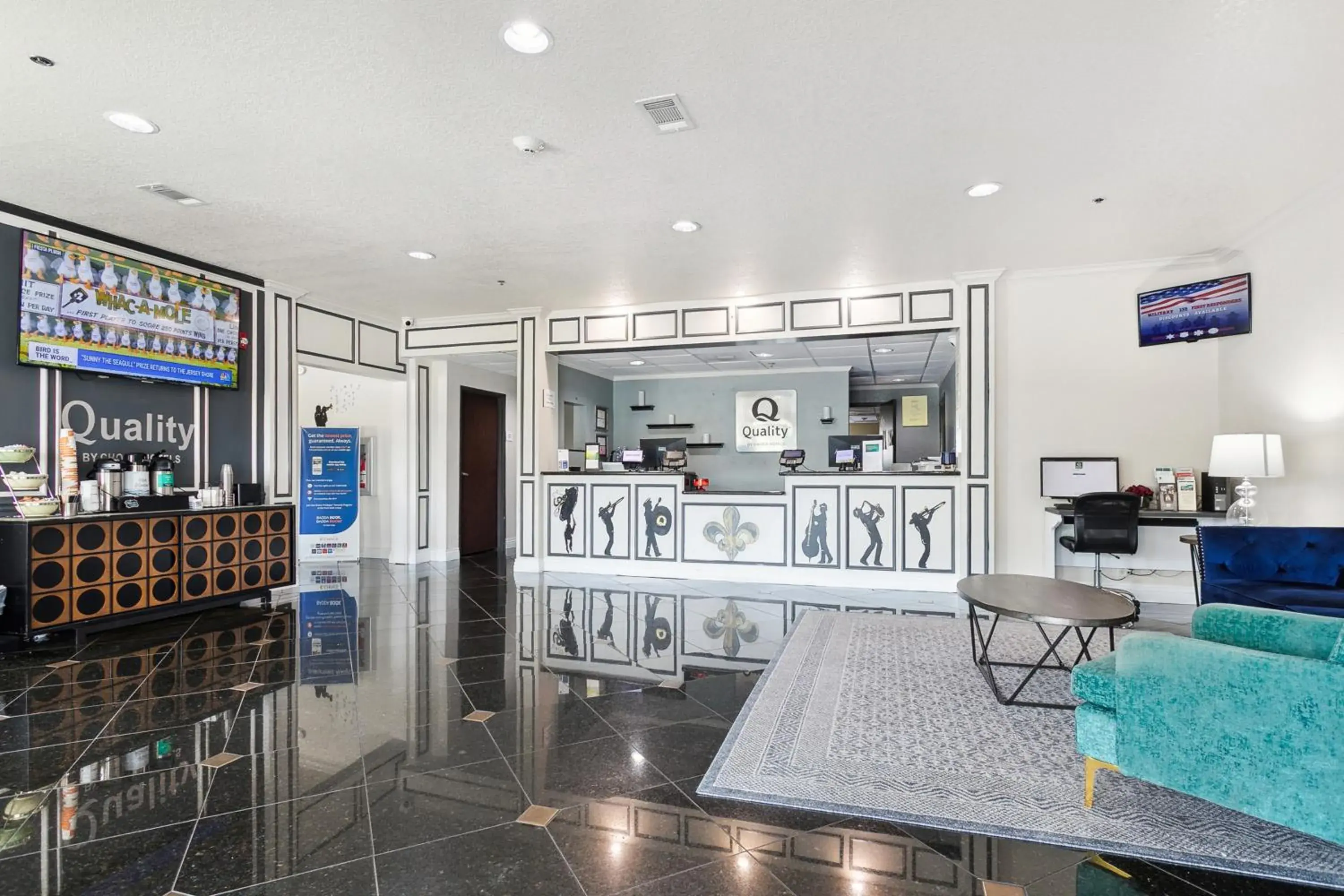 Lobby or reception in Quality Inn & Suites Slidell Lobby or reception in Quality Inn & Suites Slidell