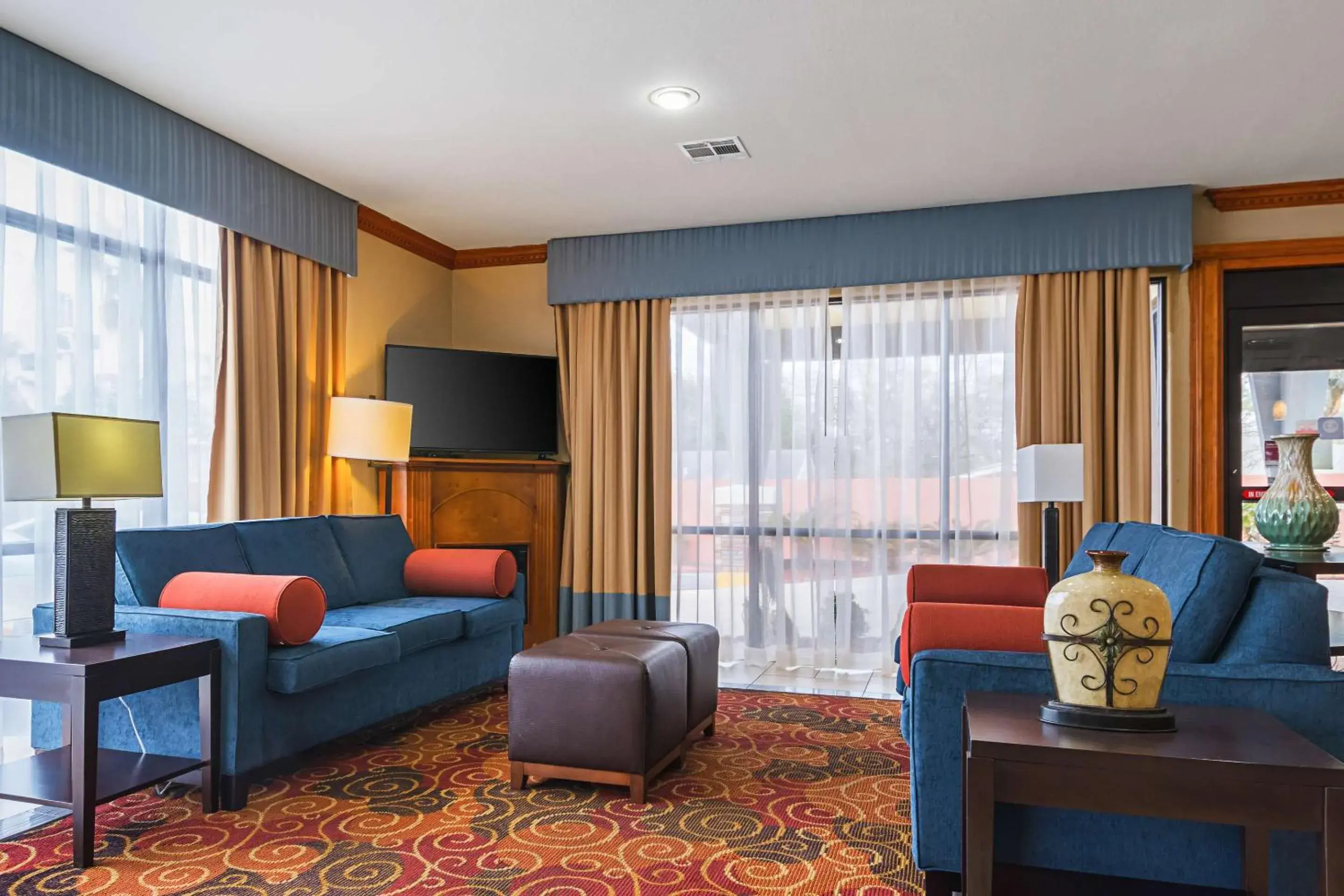 Lobby or reception in Comfort Suites Lake Charles Lobby or reception in Comfort Suites Lake Charles