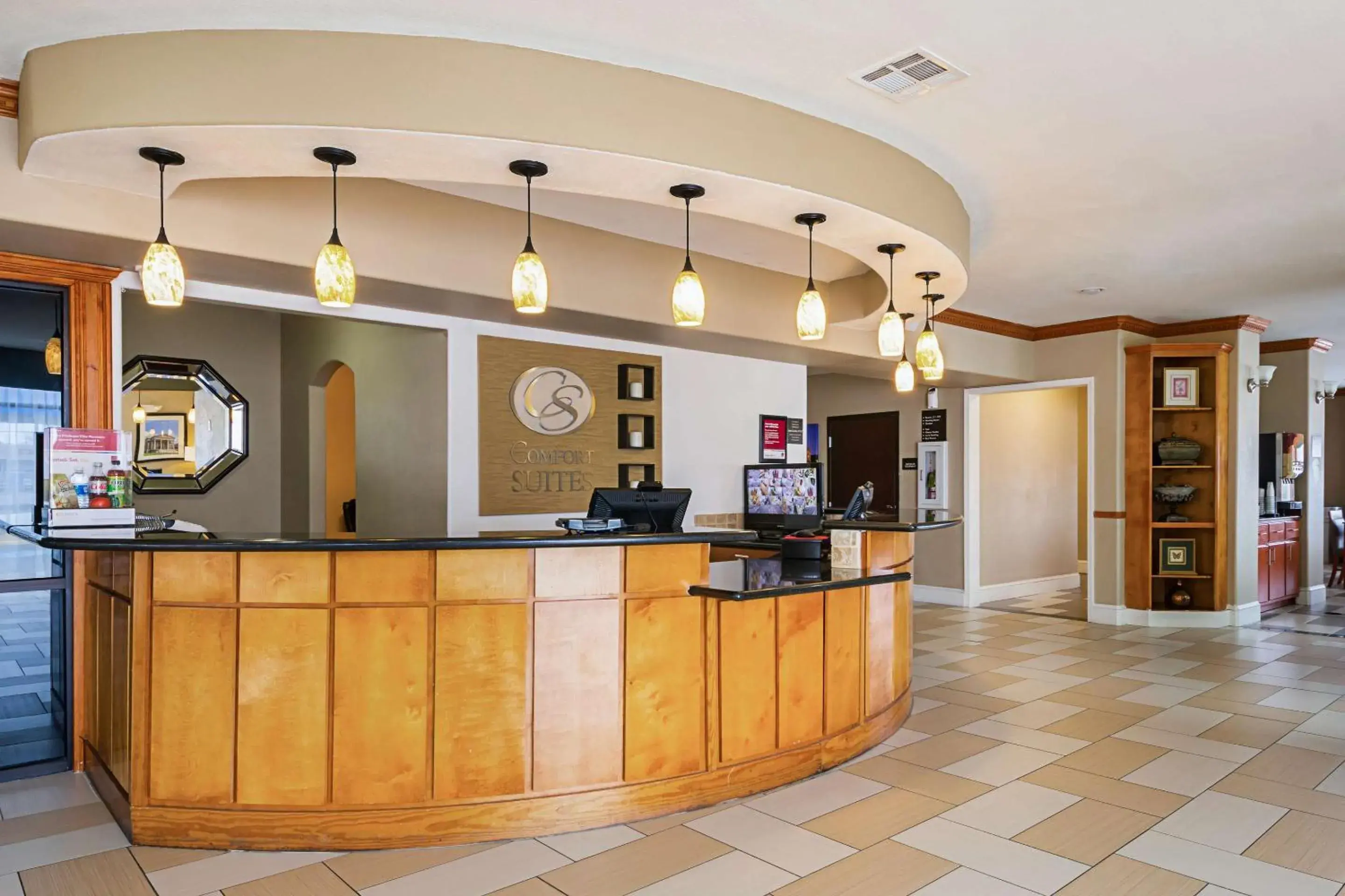 Lobby or reception in Comfort Suites Lake Charles Lobby or reception in Comfort Suites Lake Charles