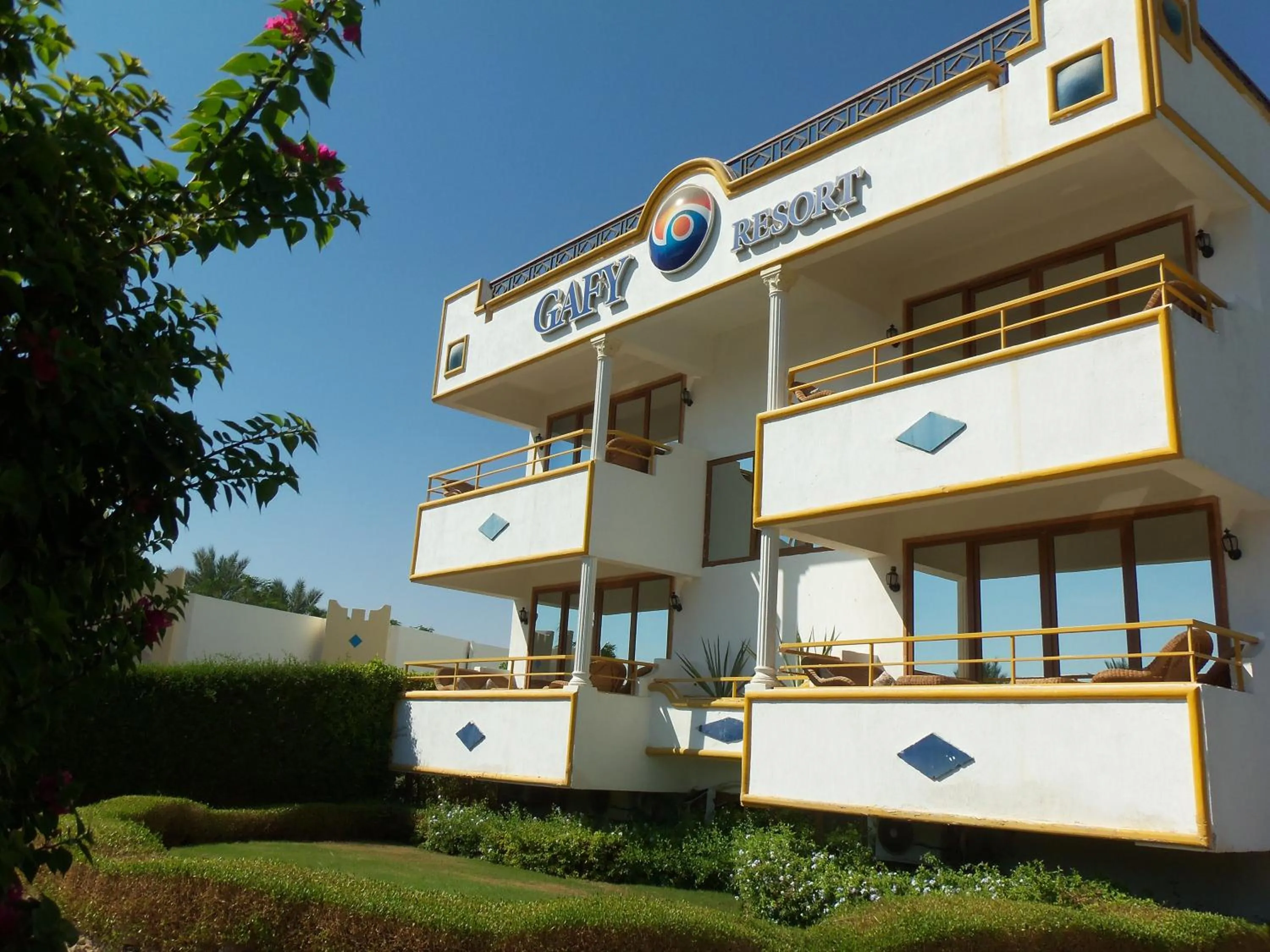 Property building in Gafy Resort Aqua Park