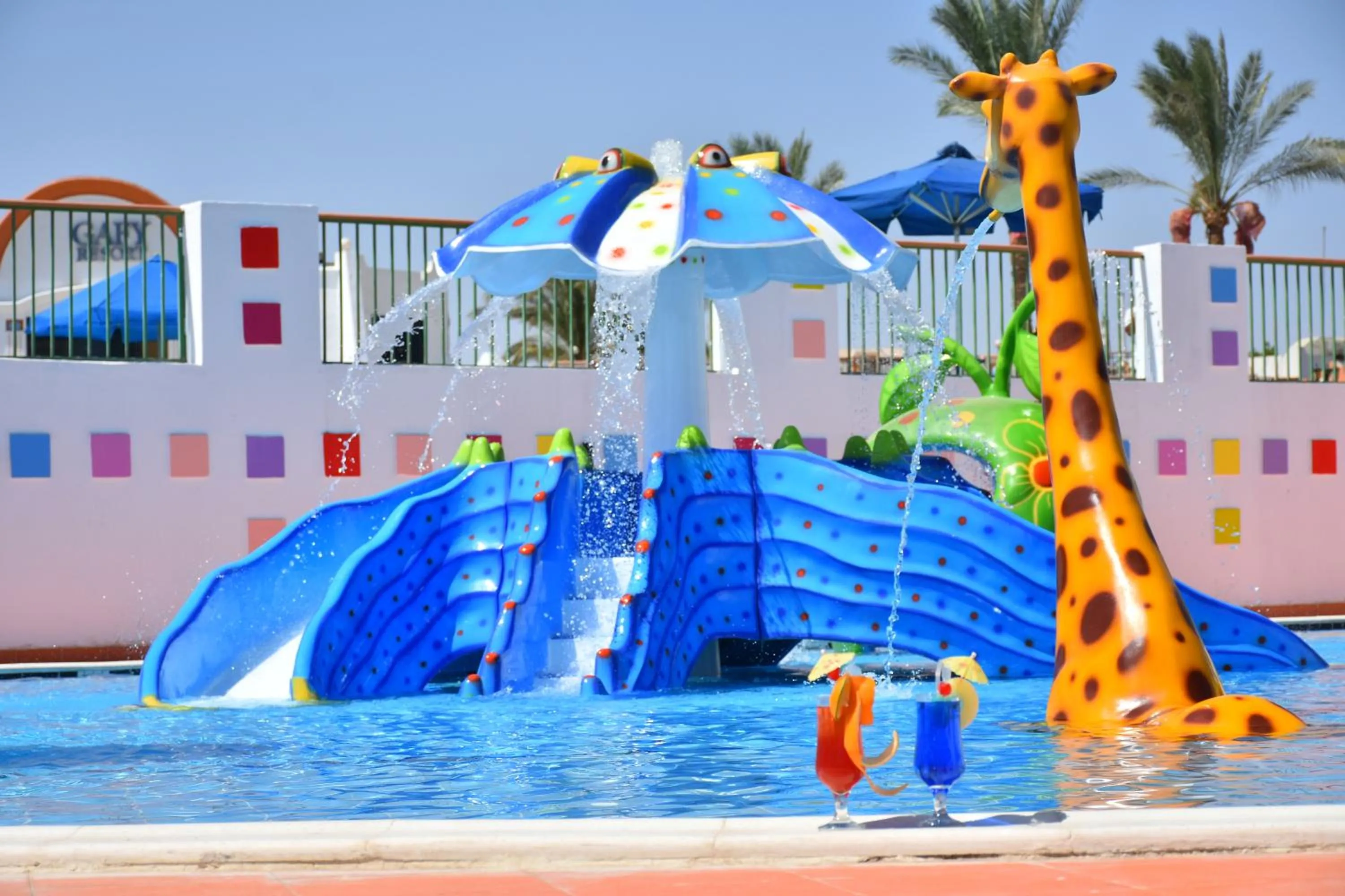 Aqua park in Gafy Resort Aqua Park